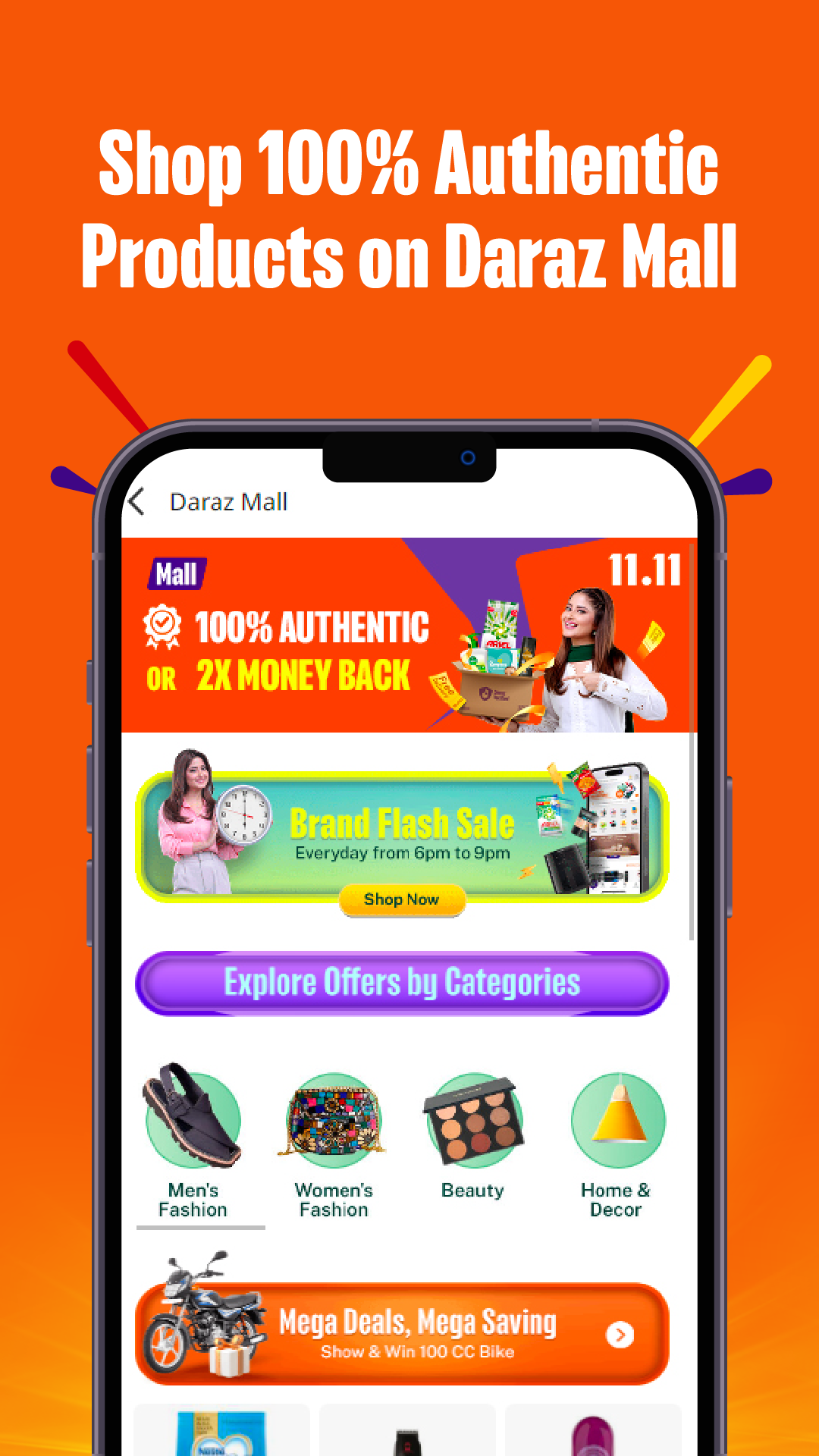 اسکرین شات 6 برنامه Daraz Online Shopping App