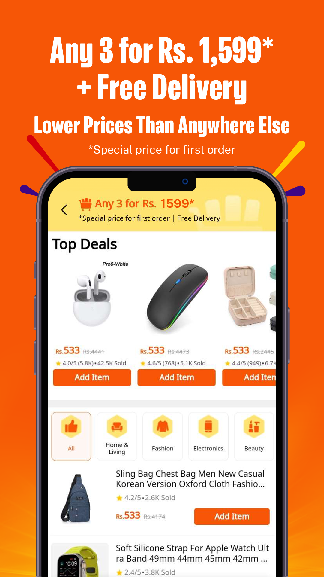 اسکرین شات 4 برنامه Daraz Online Shopping App