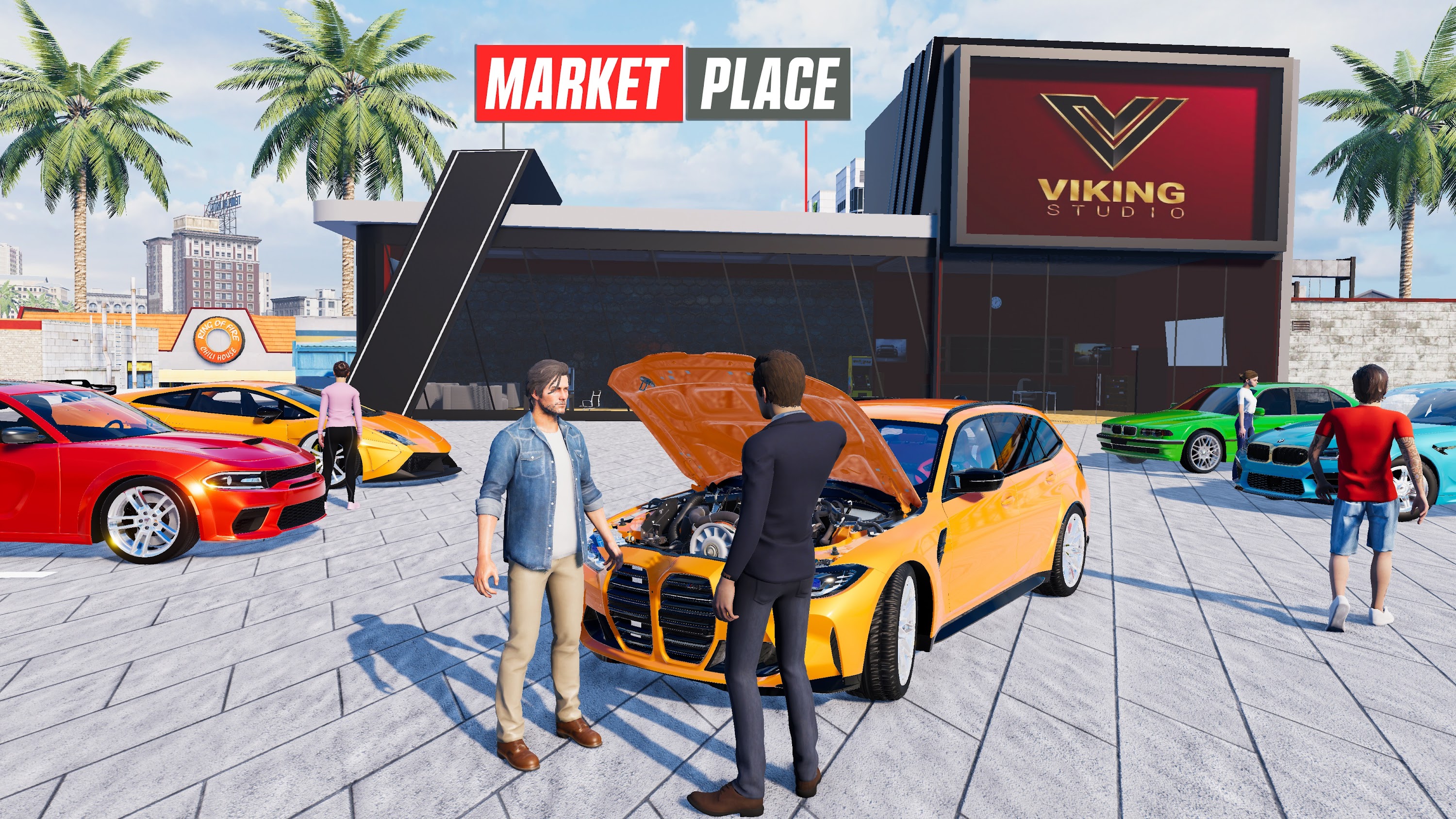 اسکرین شات 4 بازی Real Car Dealership auto Games