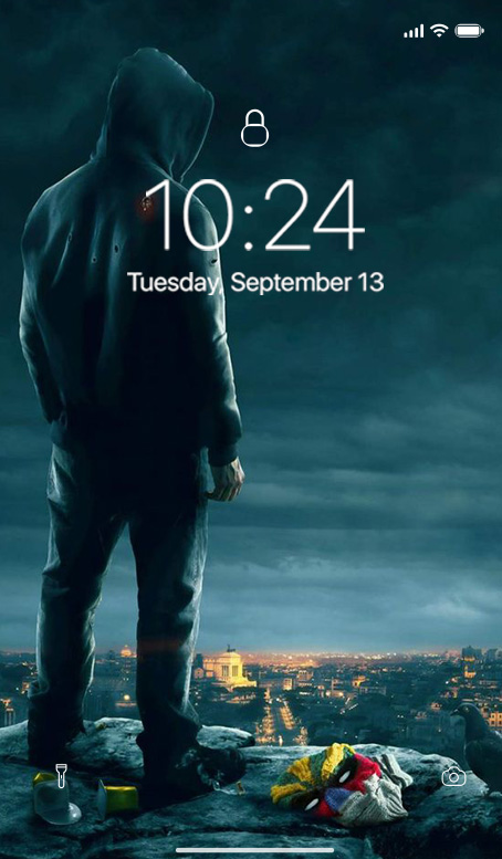 اسکرین شات 5 برنامه Dark Person Wallpaper