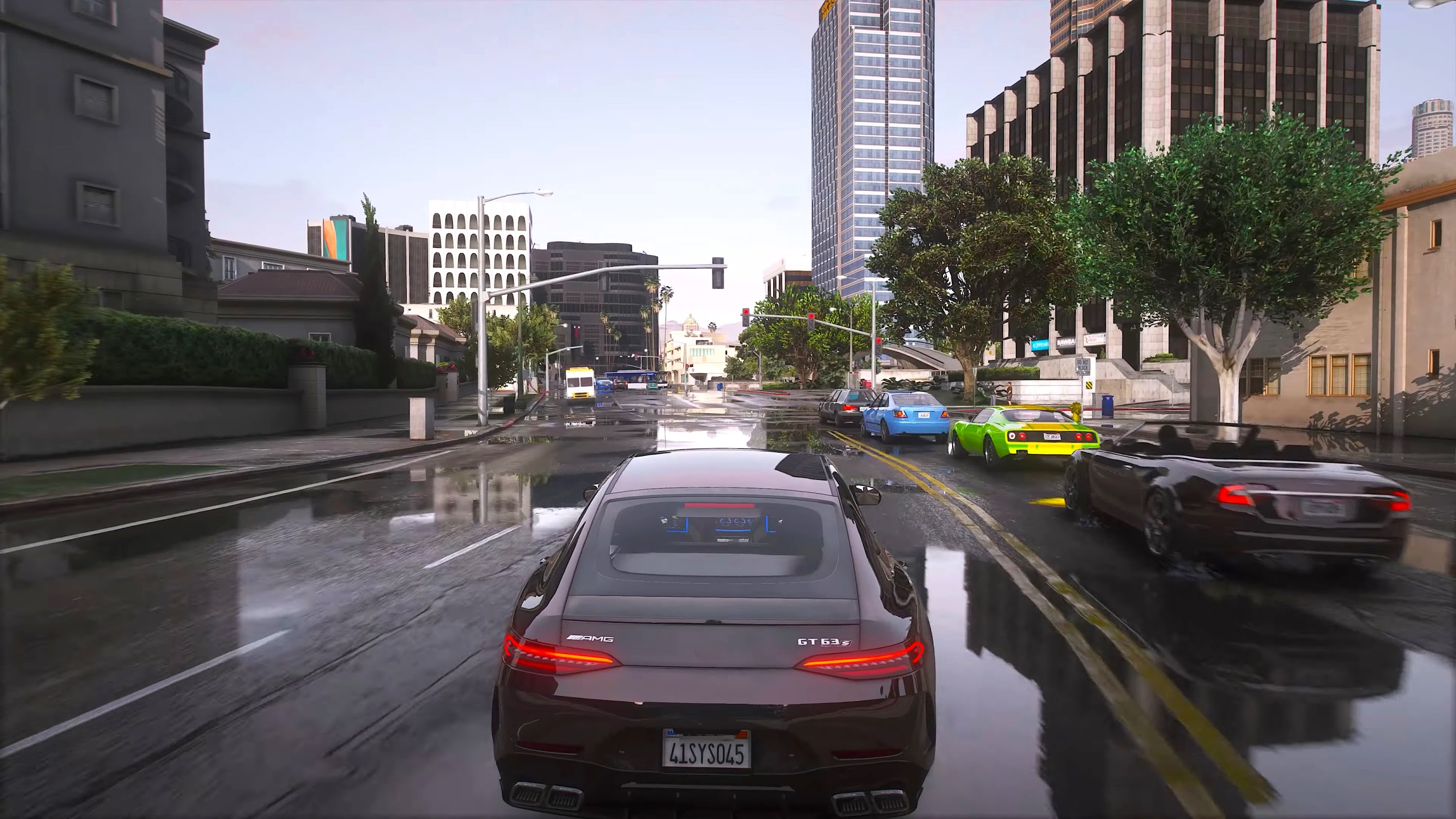 اسکرین شات 3 بازی Real Car Driving Simulator 3d