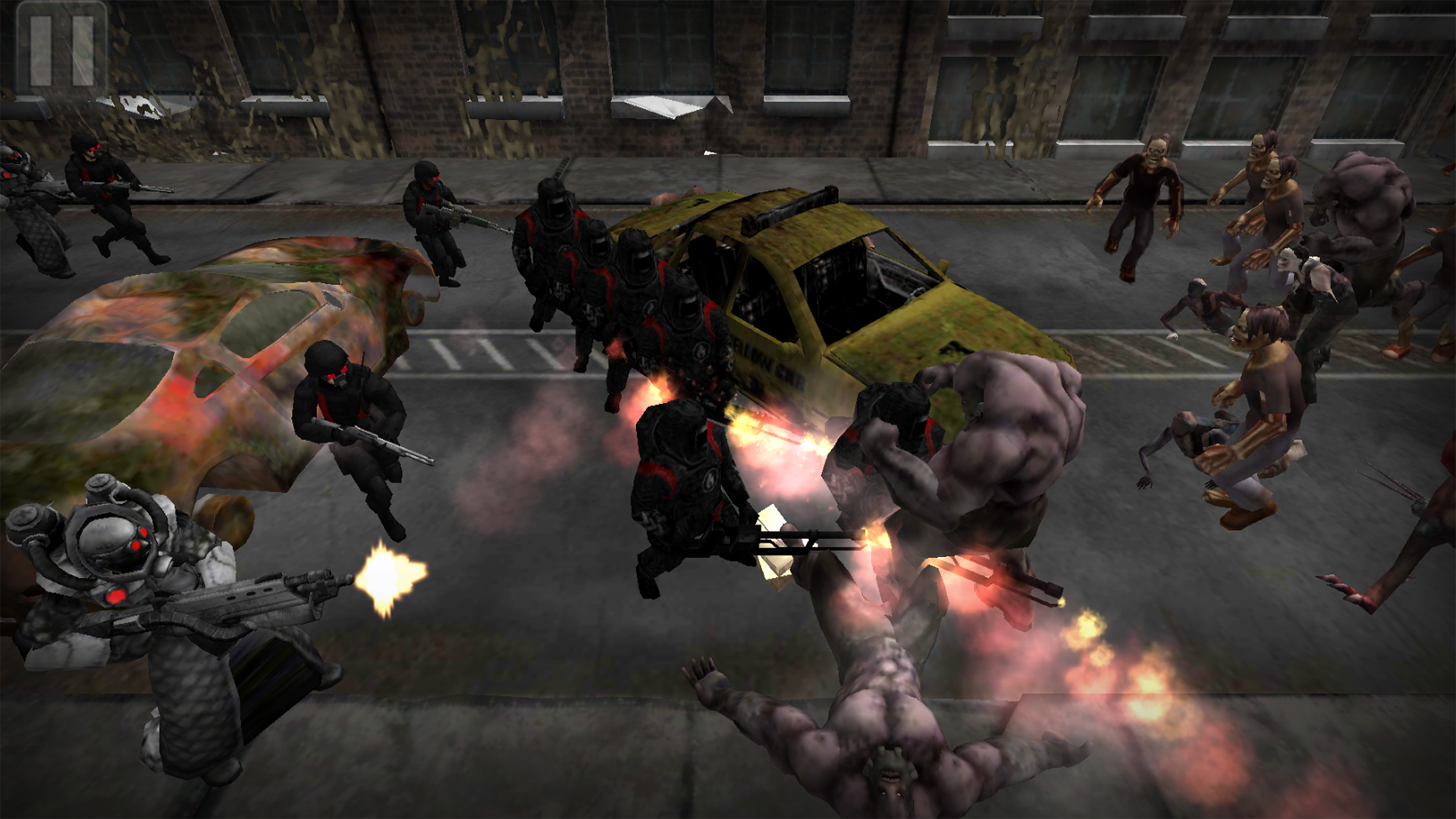 اسکرین شات 2 بازی Battle Sim: Counter Zombie