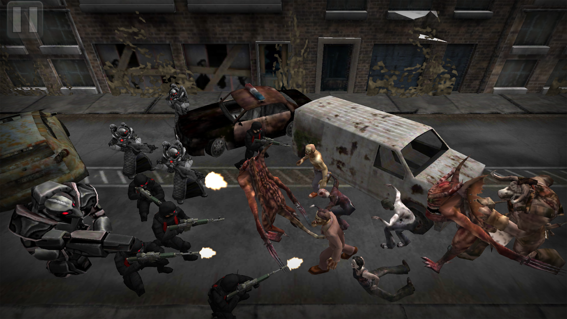 اسکرین شات 4 بازی Battle Sim: Counter Zombie