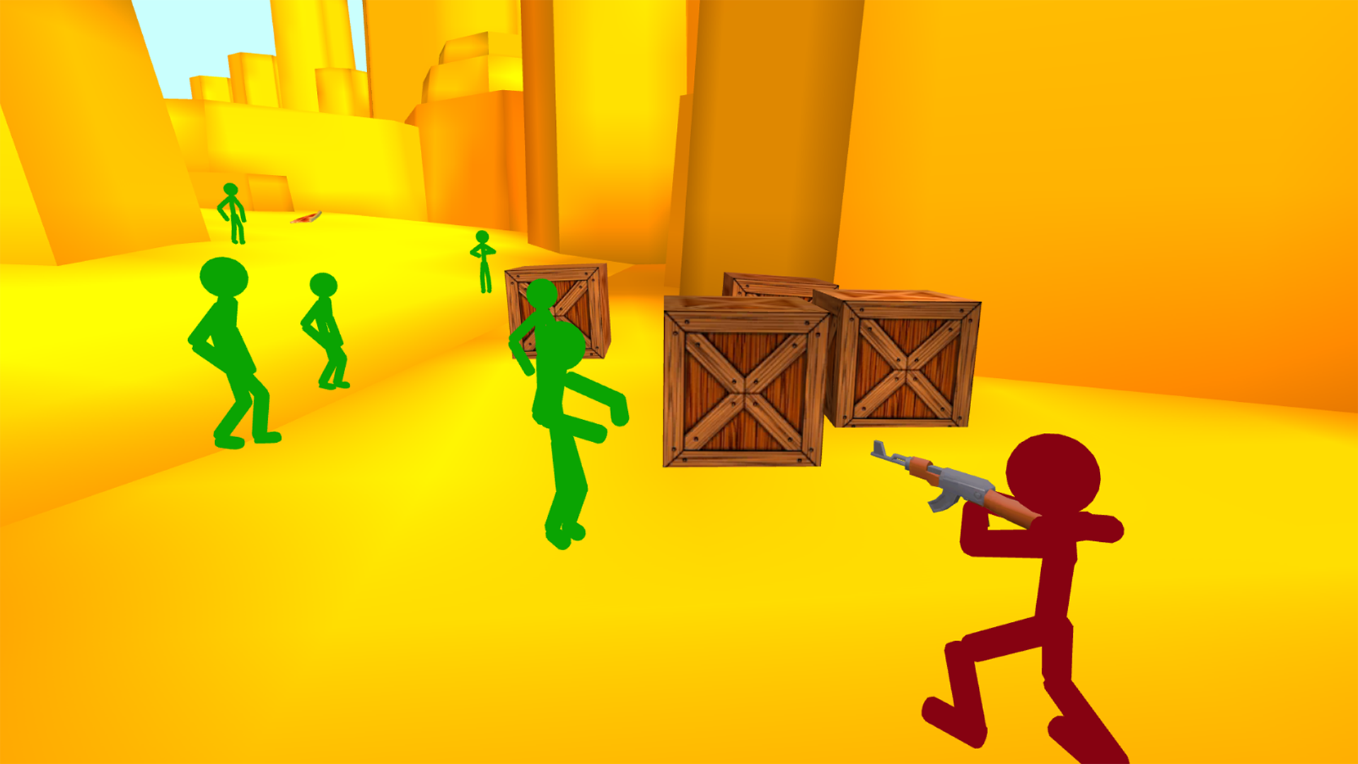 اسکرین شات 4 بازی Stickman Counter Zombie Strike