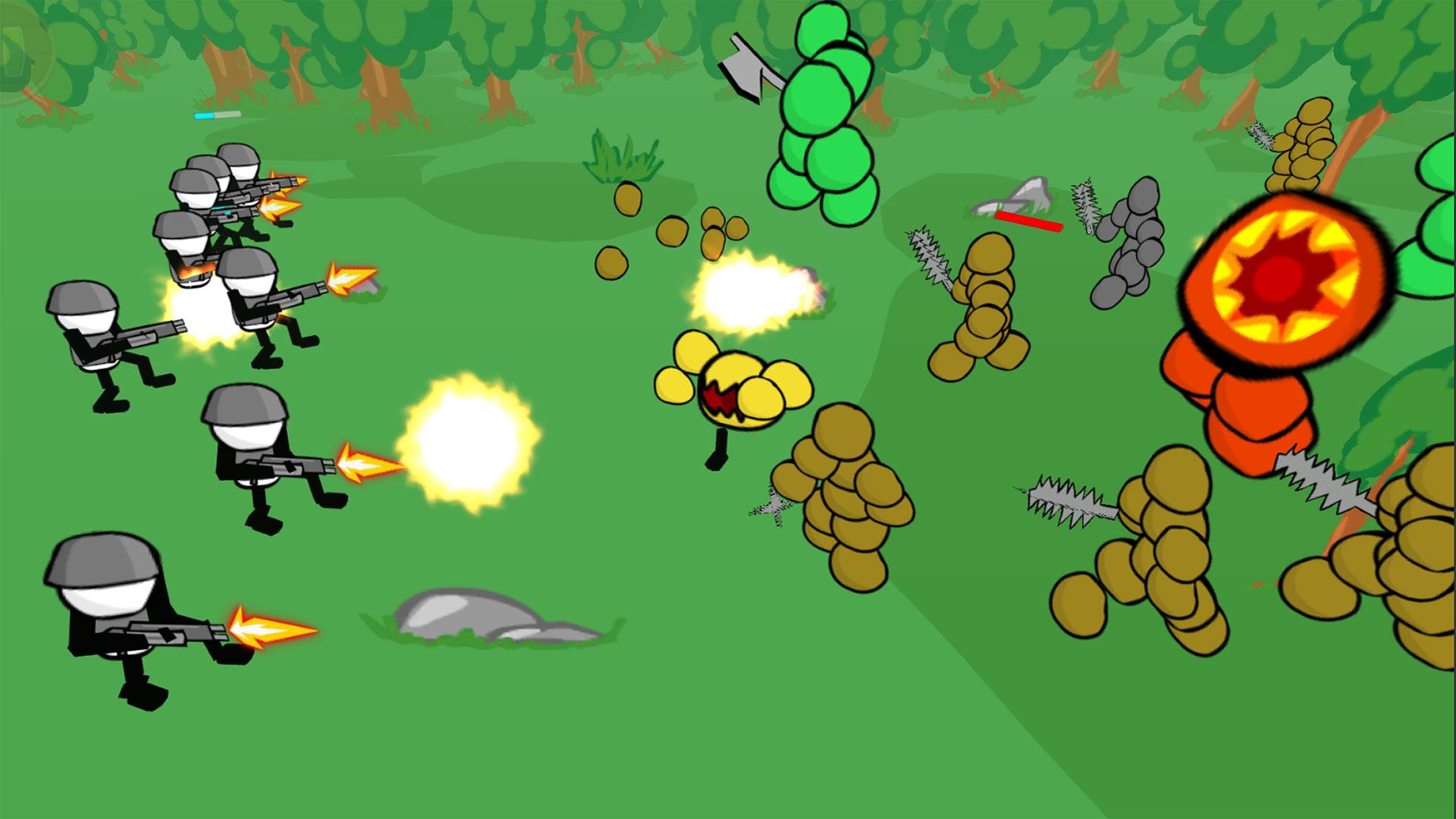 اسکرین شات 3 بازی Stickman Gun Battle Simulator