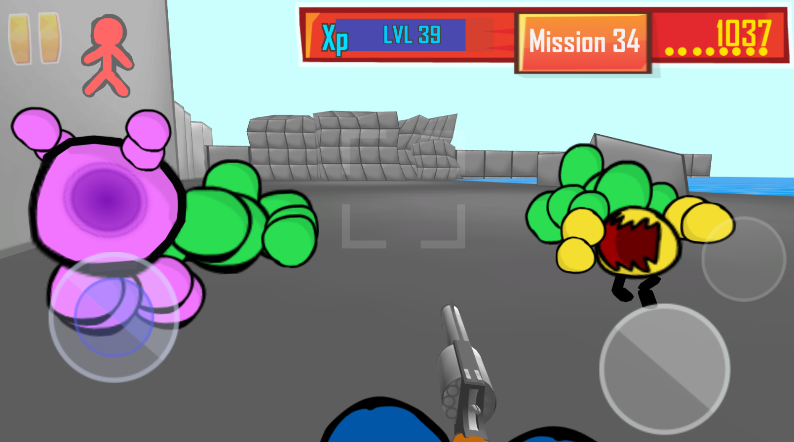 اسکرین شات 4 بازی Stickman Gun: FPS Shooter