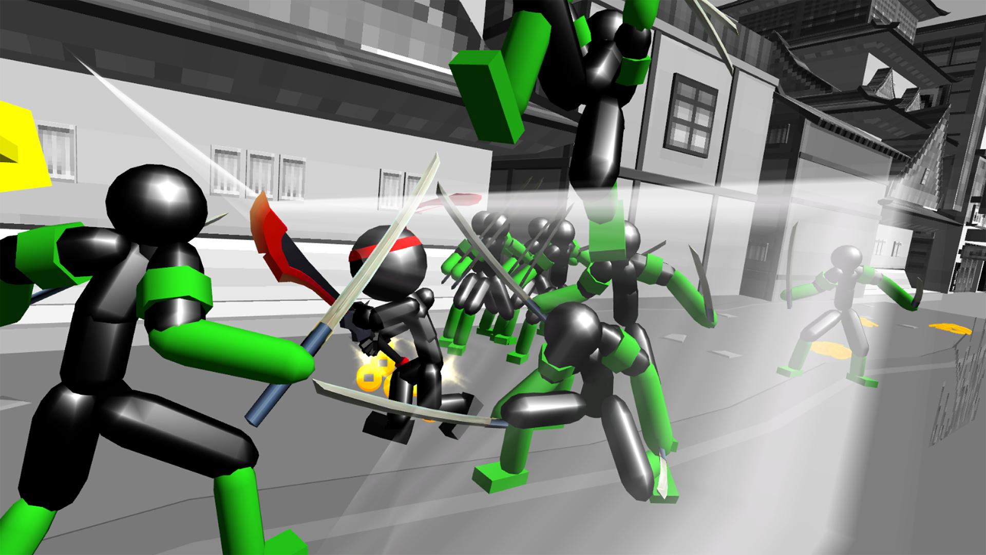اسکرین شات 3 بازی Stickman Ninja Fighting