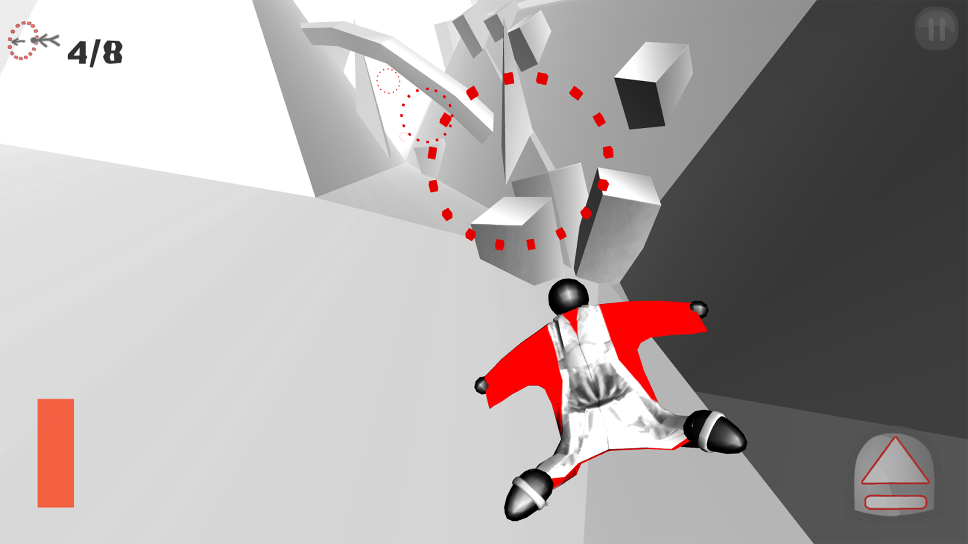 اسکرین شات 5 بازی Stickman 3D Wingsuit