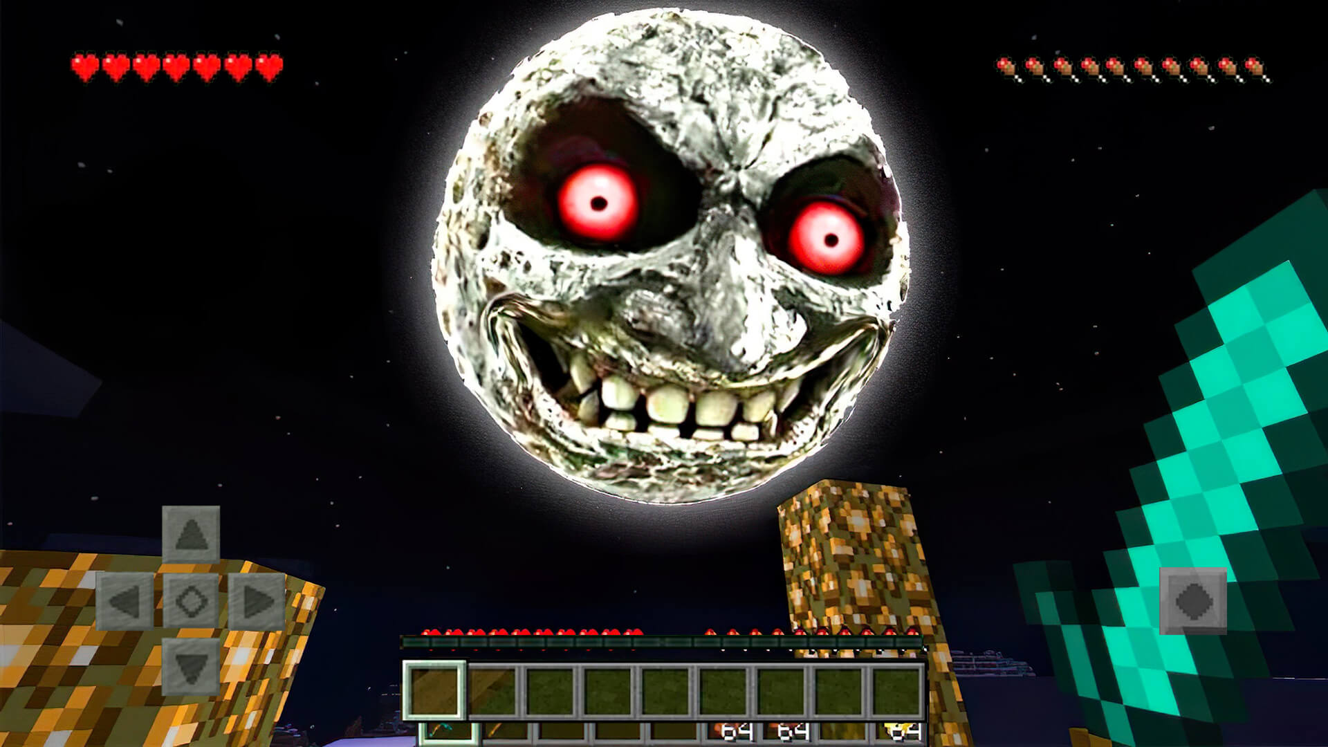 اسکرین شات 3 برنامه Horror Herobrine Mod Minecraft