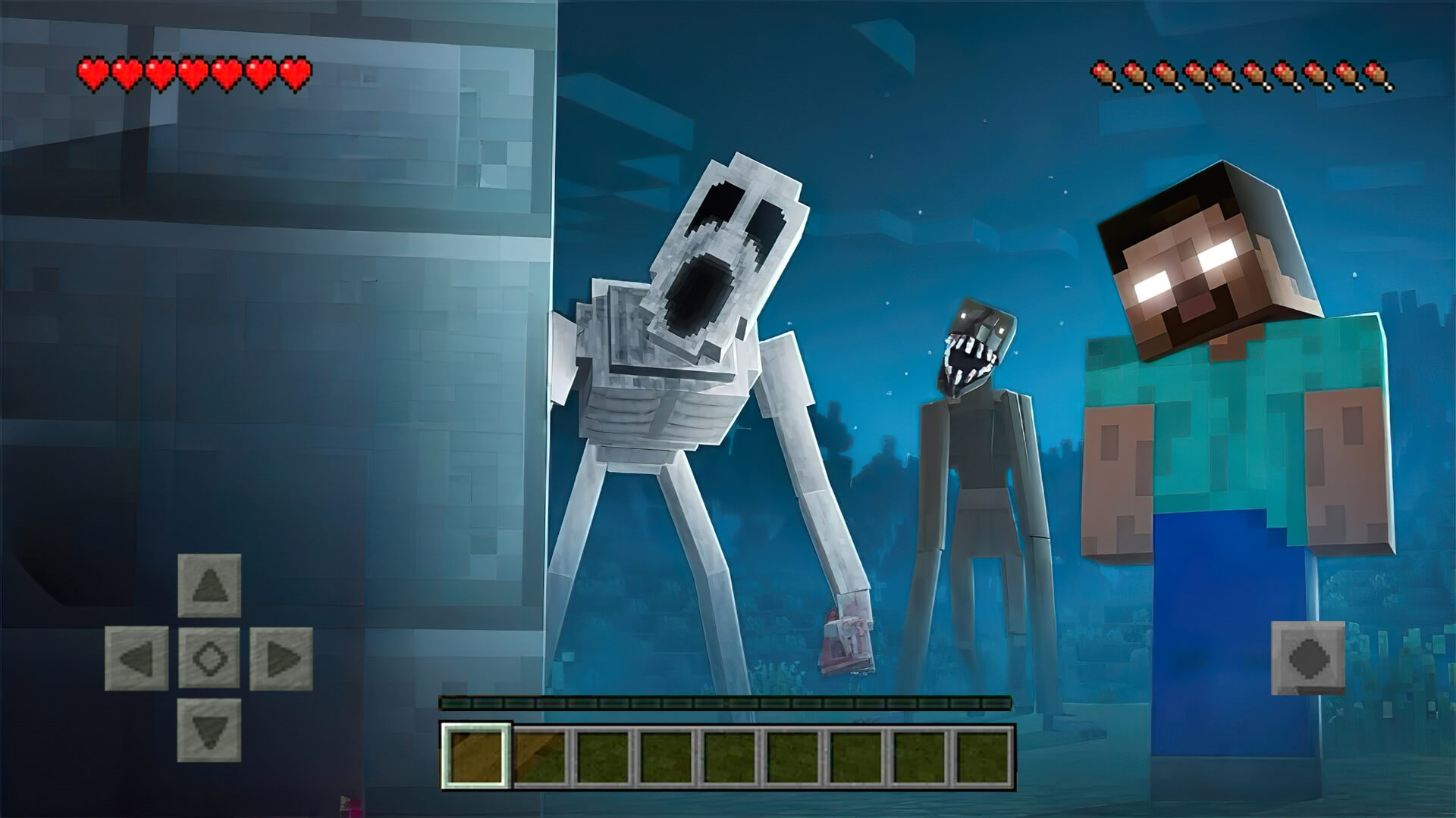 اسکرین شات 1 برنامه Horror Herobrine Mod Minecraft