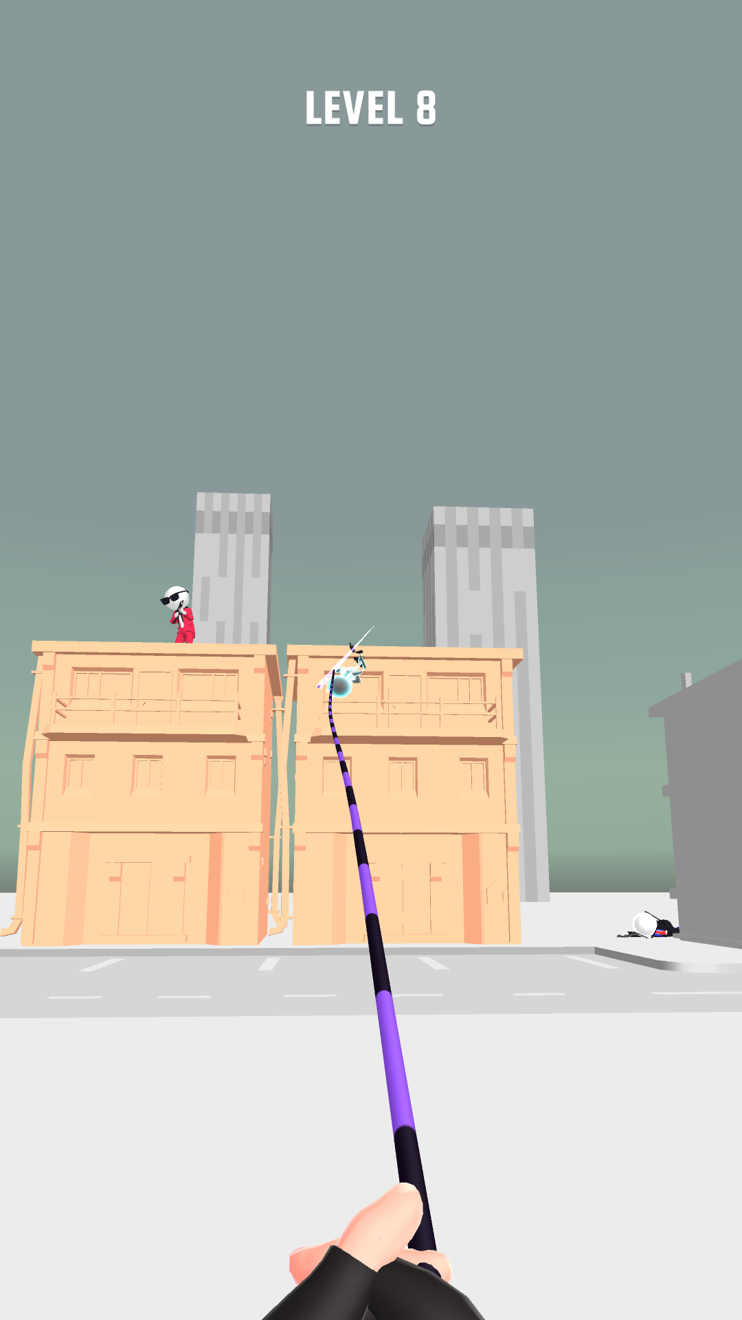اسکرین شات 2 بازی Ropeman 3D