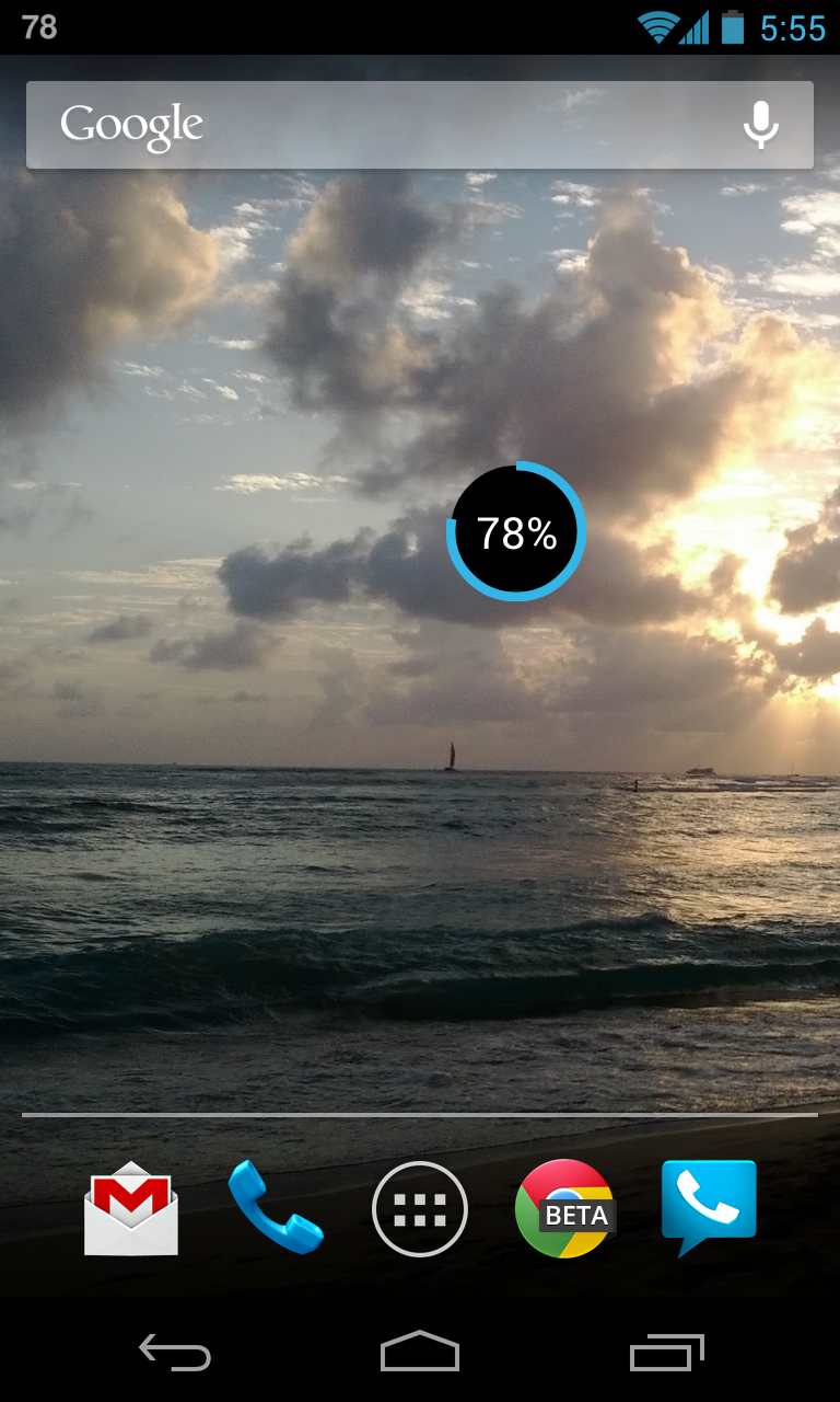 اسکرین شات 3 برنامه BatteryBot Battery Indicator