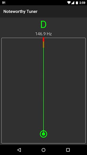 اسکرین شات 2 برنامه Noteworthy Tuner