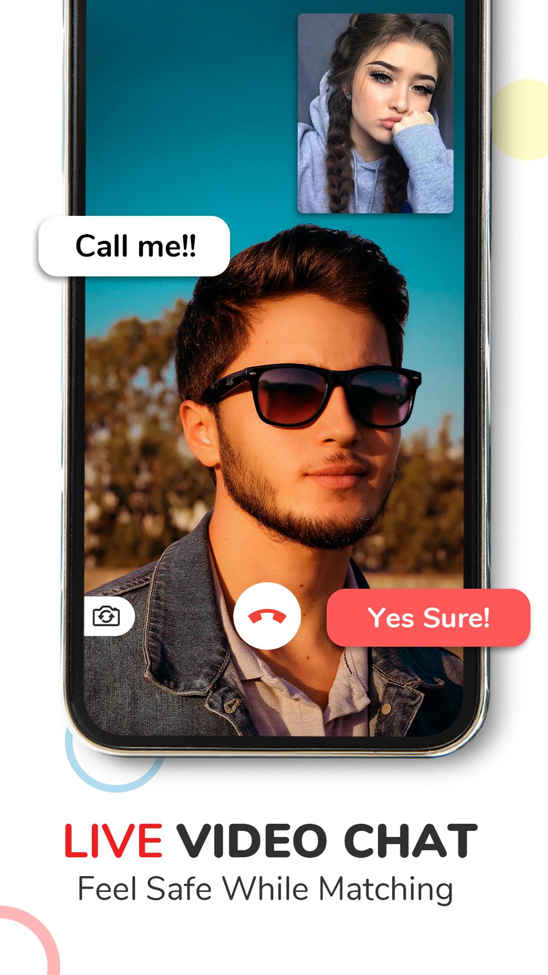 اسکرین شات 4 برنامه Live Video call - Global Call