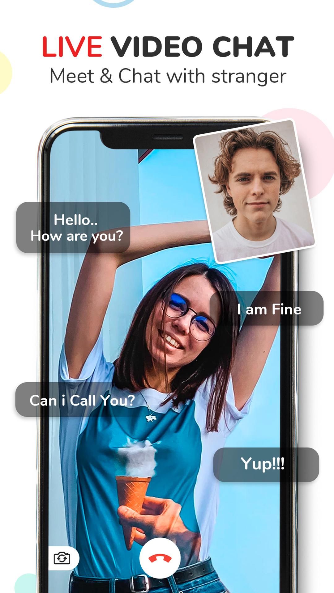 اسکرین شات 5 برنامه Live Video call - Global Call