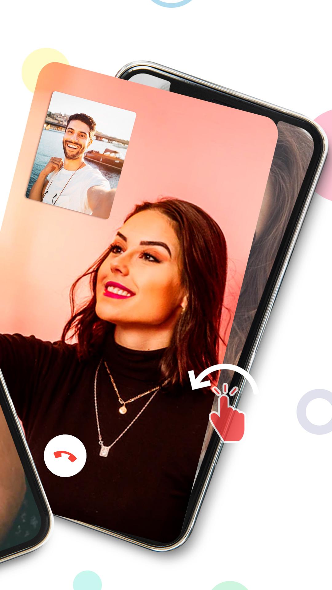 اسکرین شات 2 برنامه Live Video call - Global Call