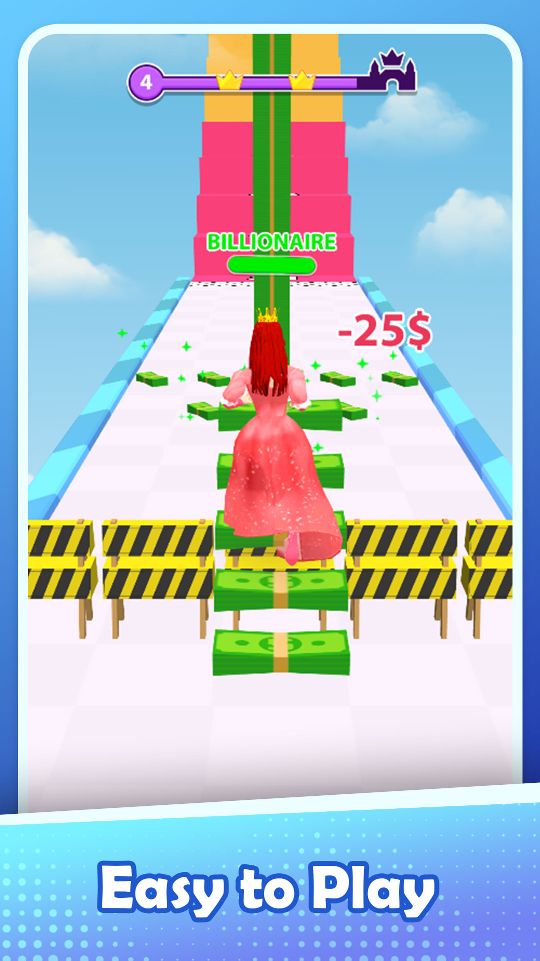 اسکرین شات 2 بازی Money Run: Music Race 3D
