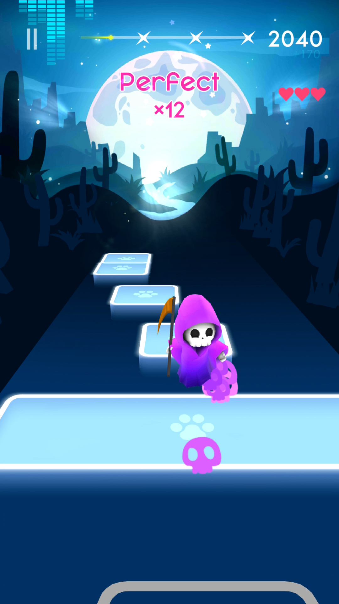 اسکرین شات 1 بازی Magic Hop : Jump with Beats