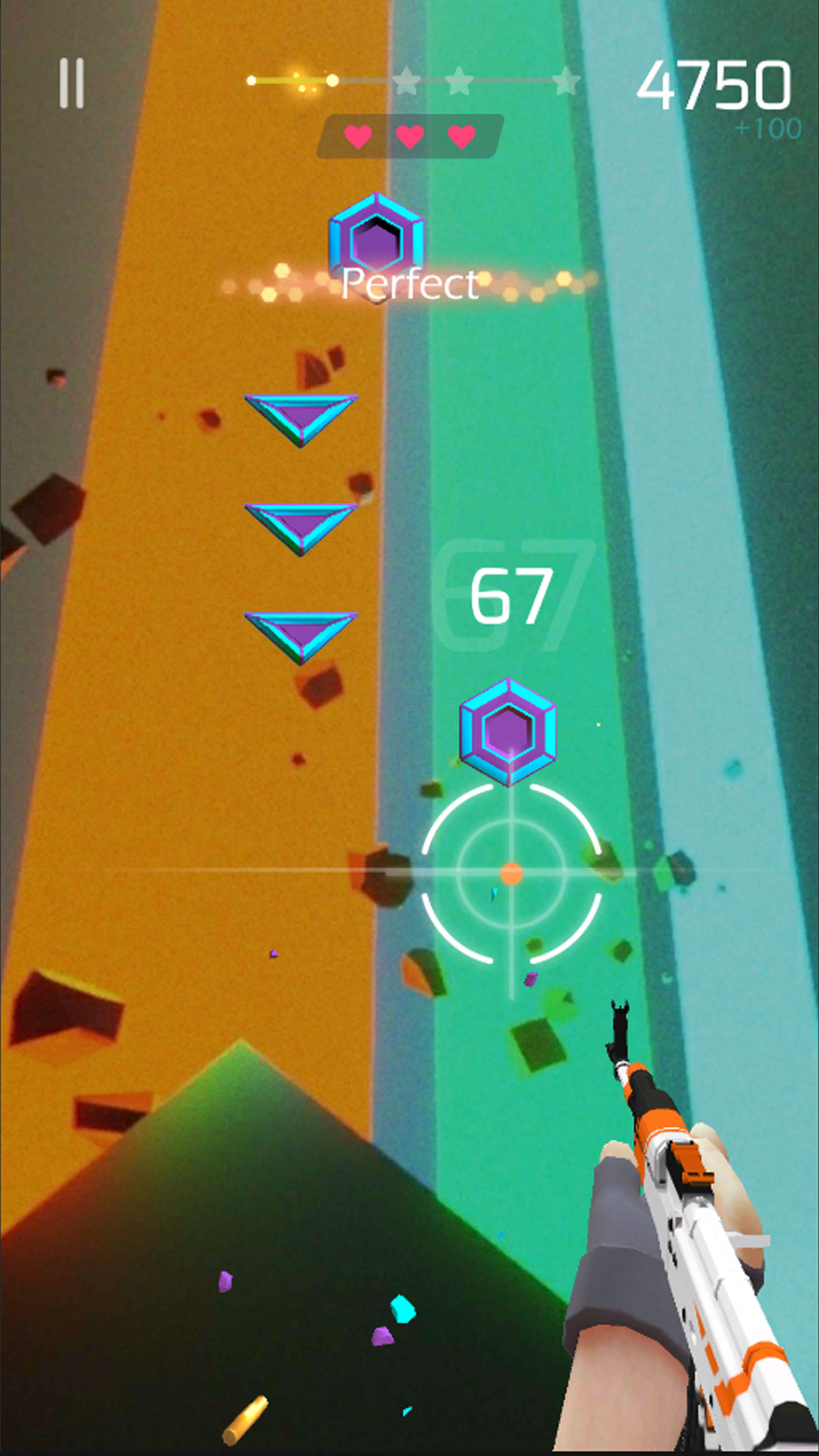 اسکرین شات 3 بازی Beat Shooter