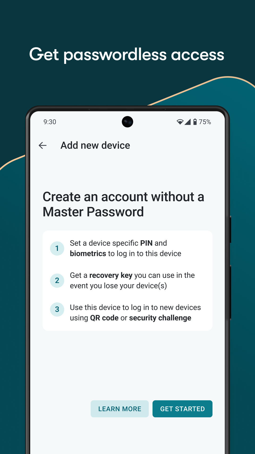 اسکرین شات 2 برنامه Dashlane Password Manager