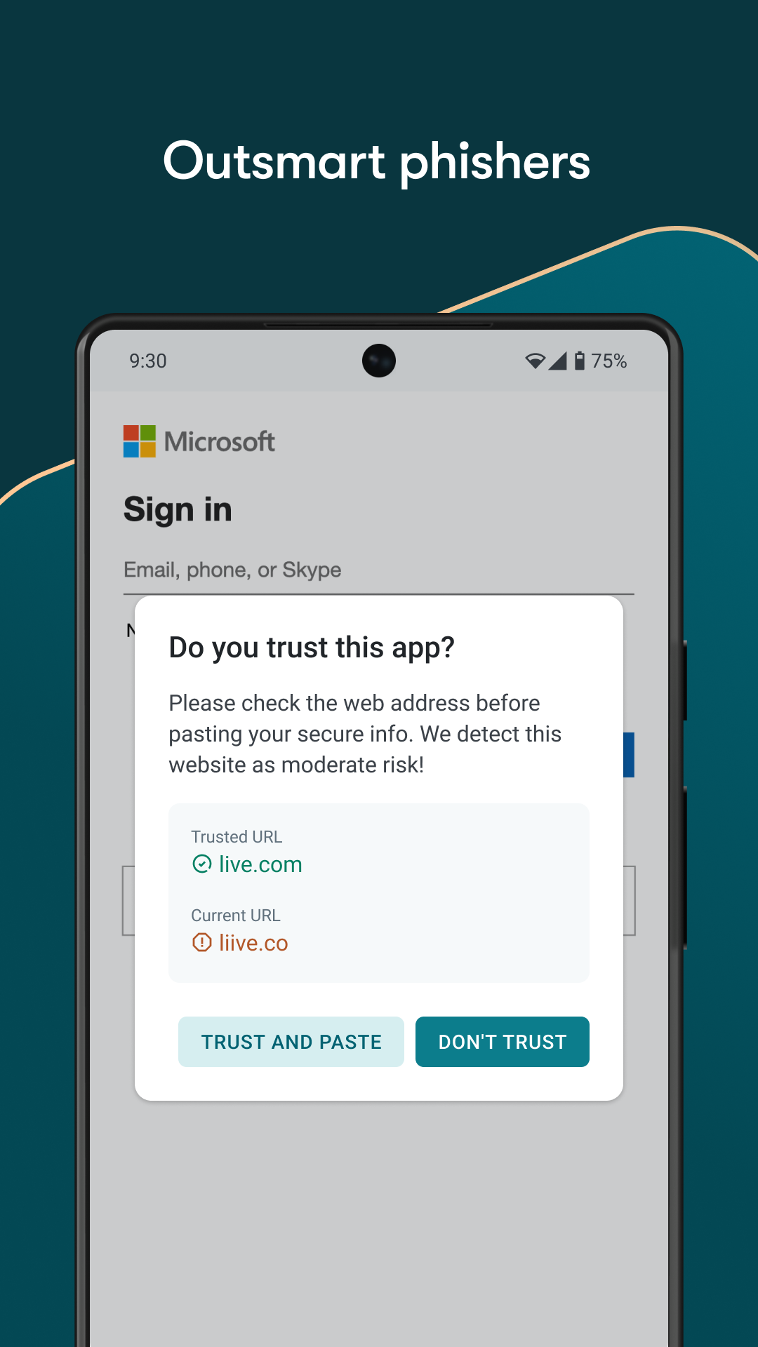 اسکرین شات 6 برنامه Dashlane Password Manager