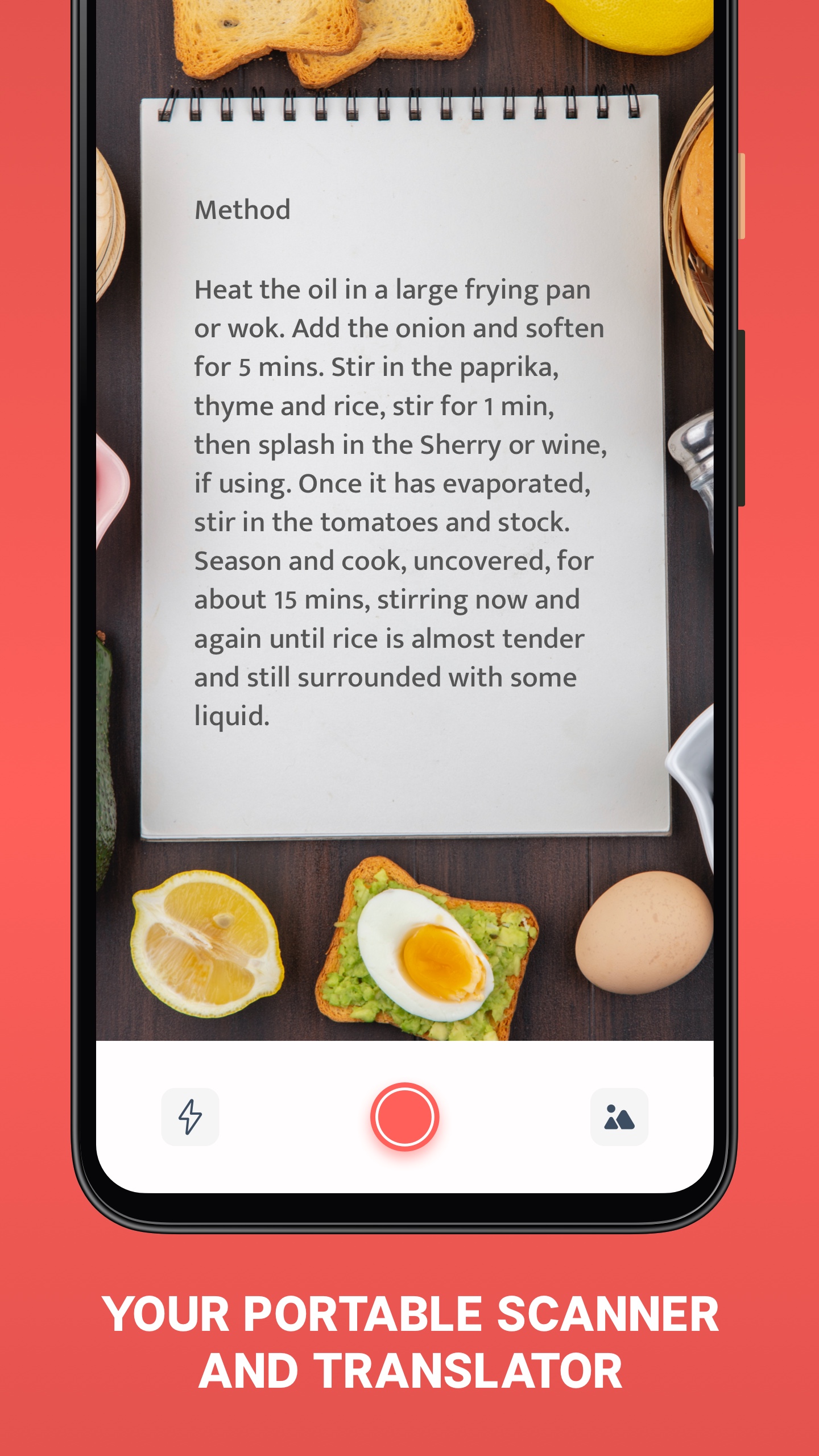 اسکرین شات 2 برنامه Scan & Translate: Photo camera