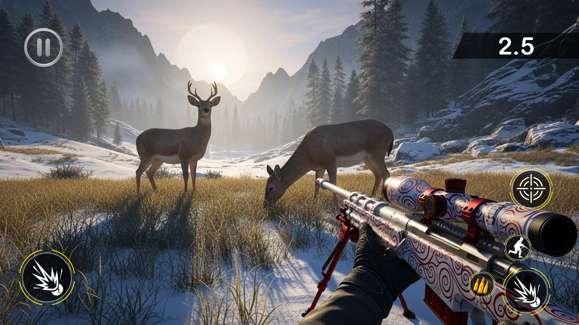 اسکرین شات 7 برنامه Deer Hunter Wild Hunting Games