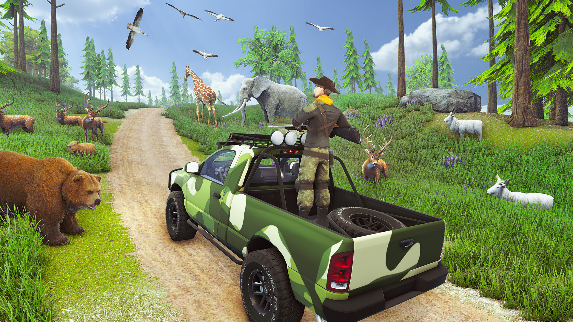 اسکرین شات 5 برنامه Hunting Buck: Deer simulator