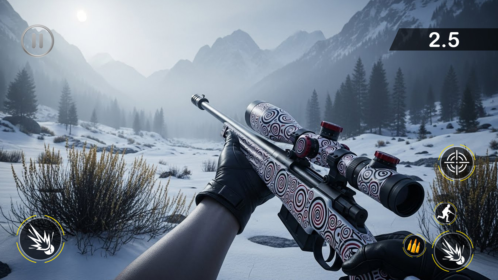 اسکرین شات 6 برنامه Deer Hunter Bird Hunting Games