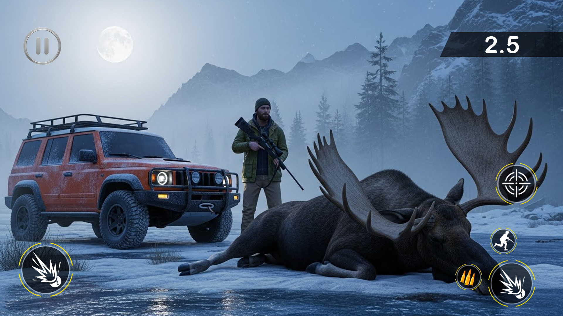 اسکرین شات 5 برنامه Deer Hunter Bird Hunting Games