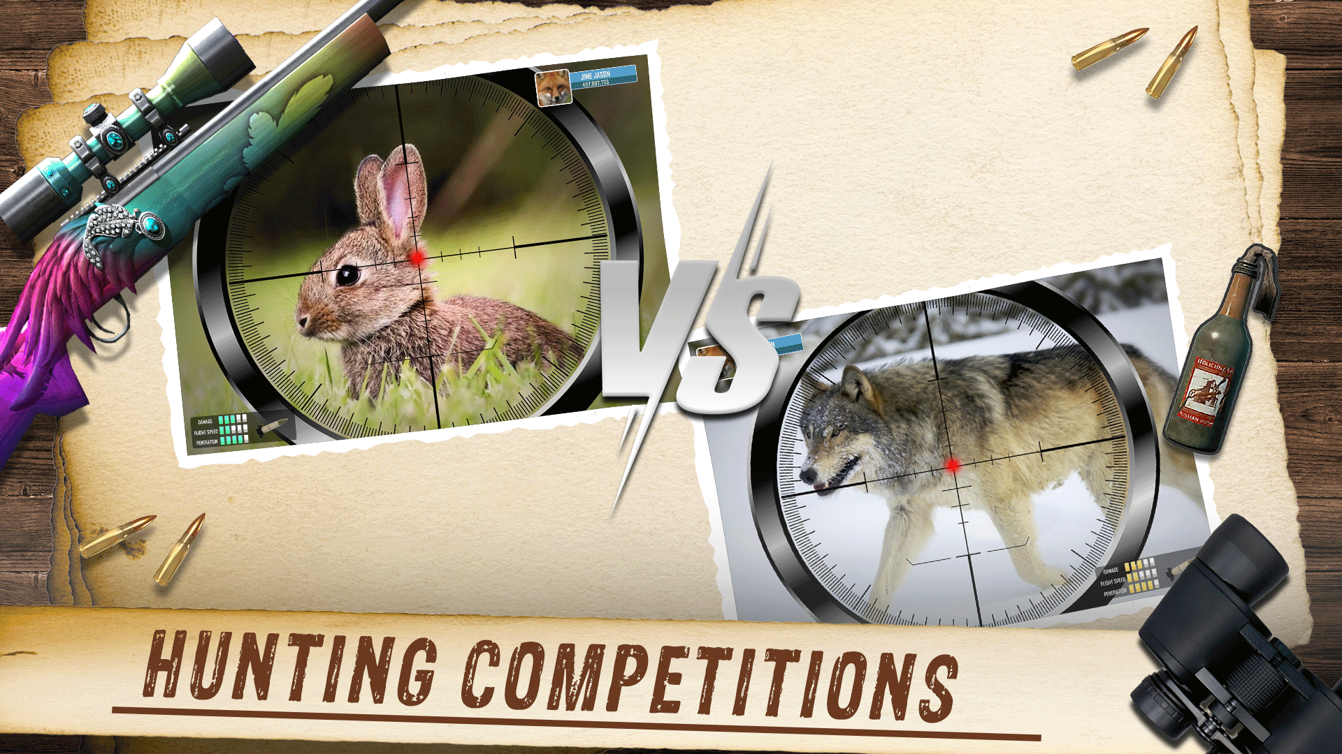 اسکرین شات 8 برنامه Wild Animal Hunting Simulator
