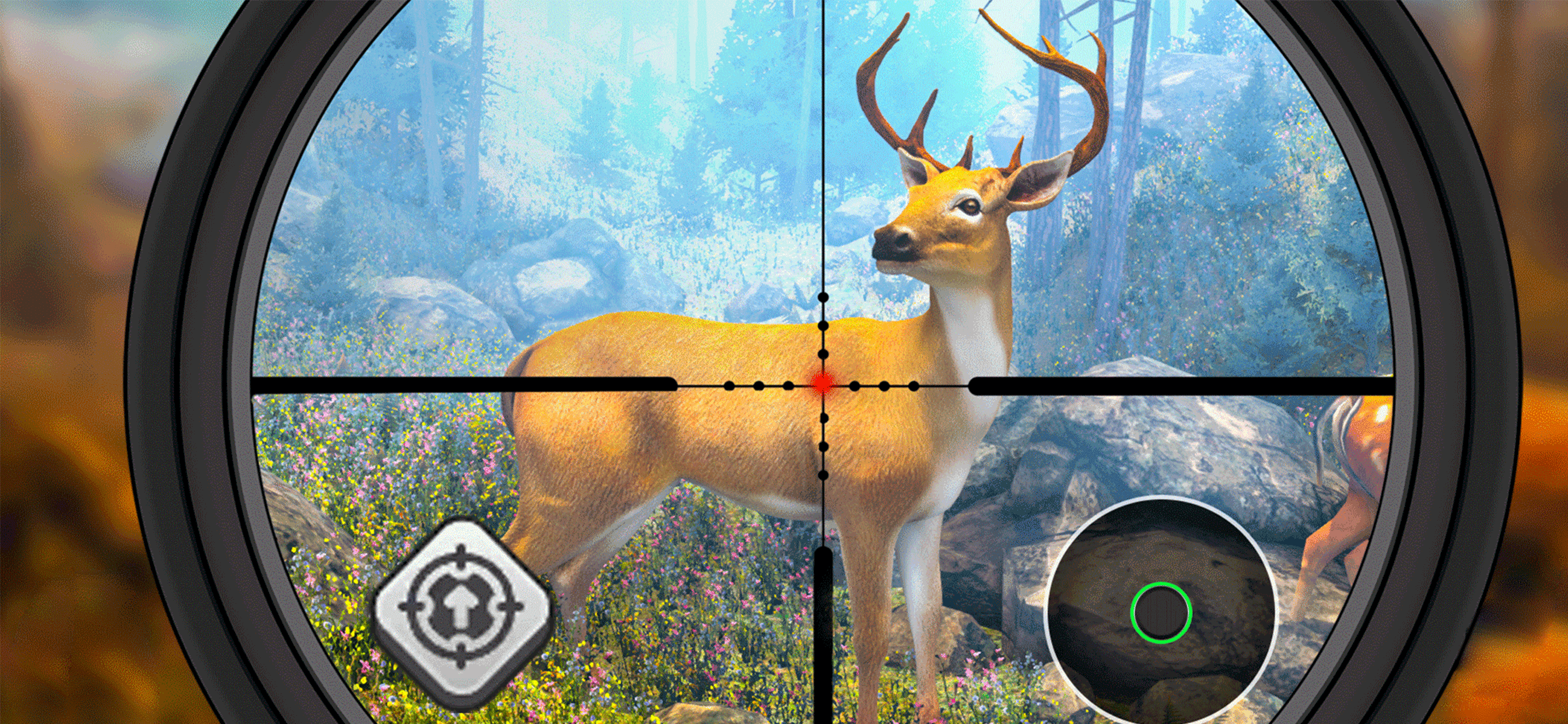 اسکرین شات 3 برنامه Wild Animal Hunting Simulator