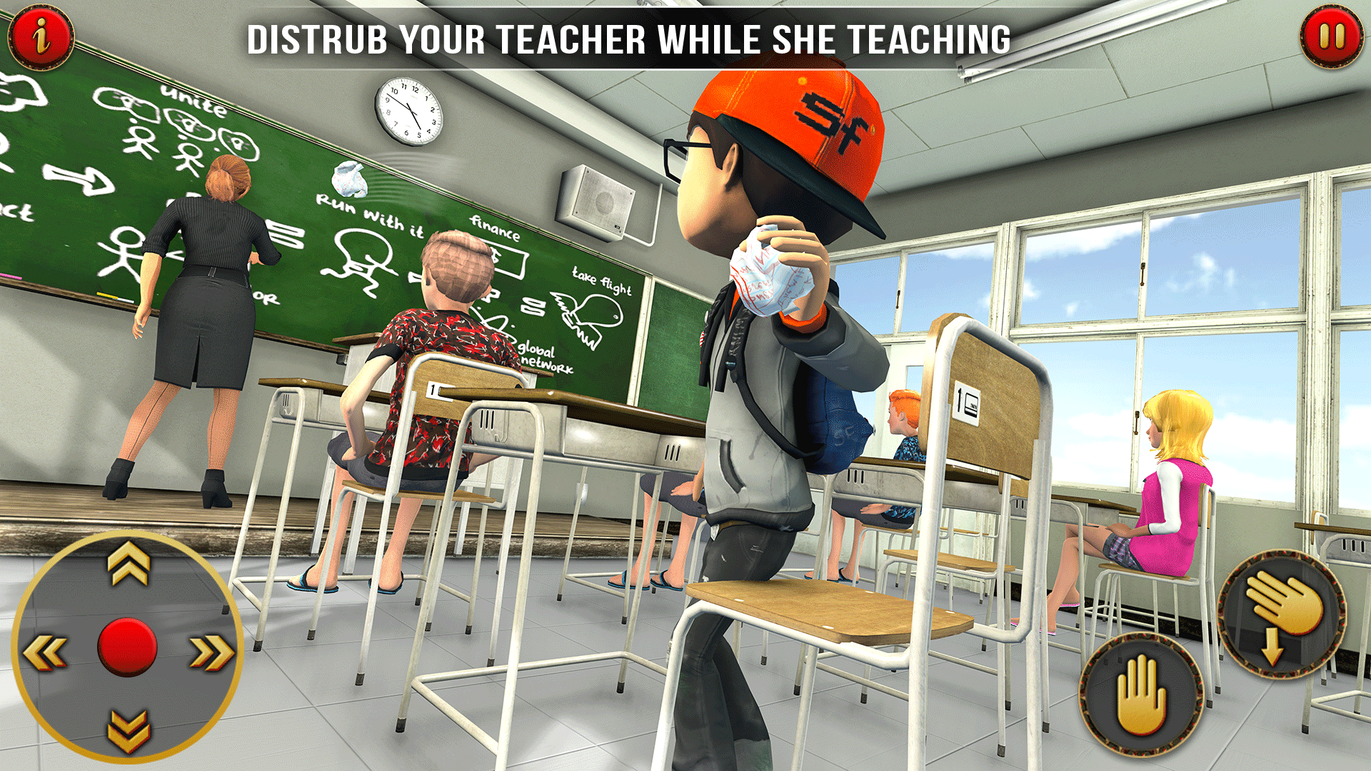 اسکرین شات 1 بازی School Simulator: Teacher Sim