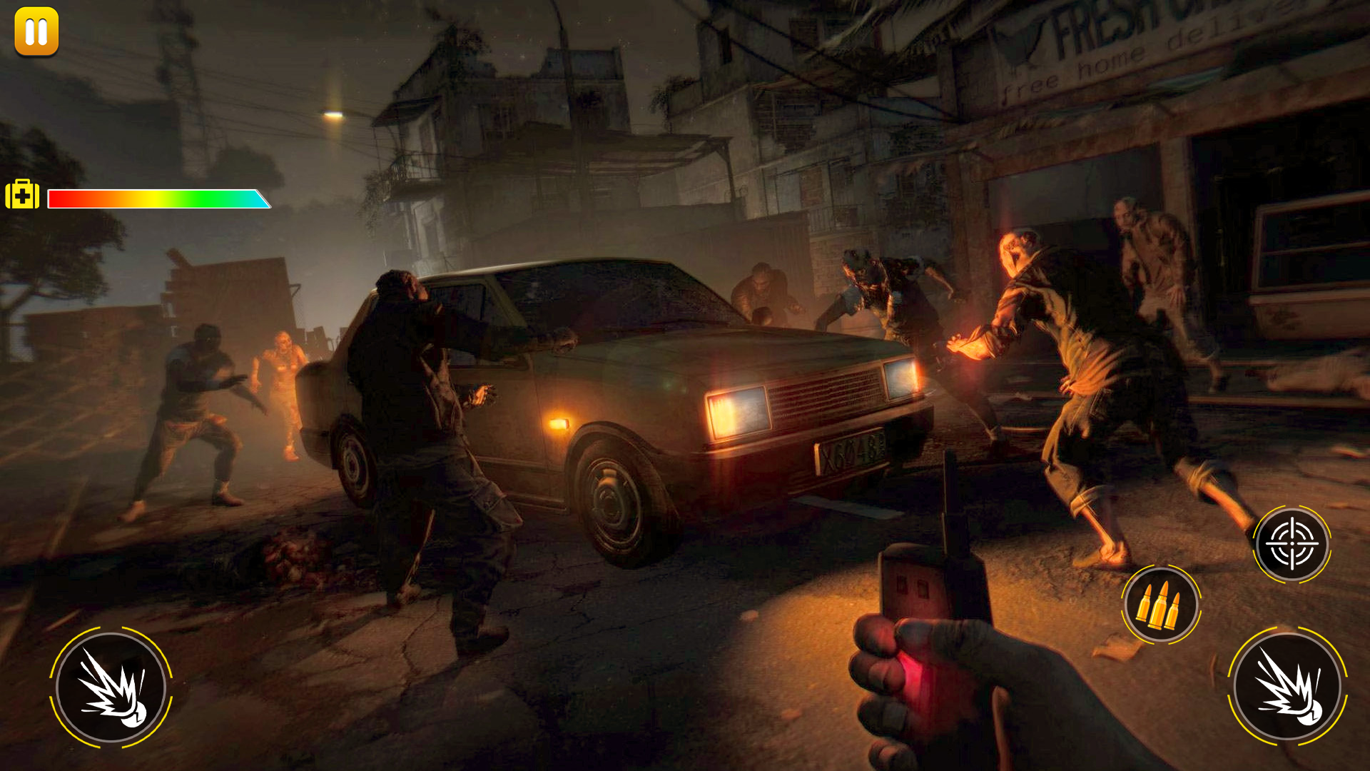 اسکرین شات 5 بازی Zombie shooting survival games