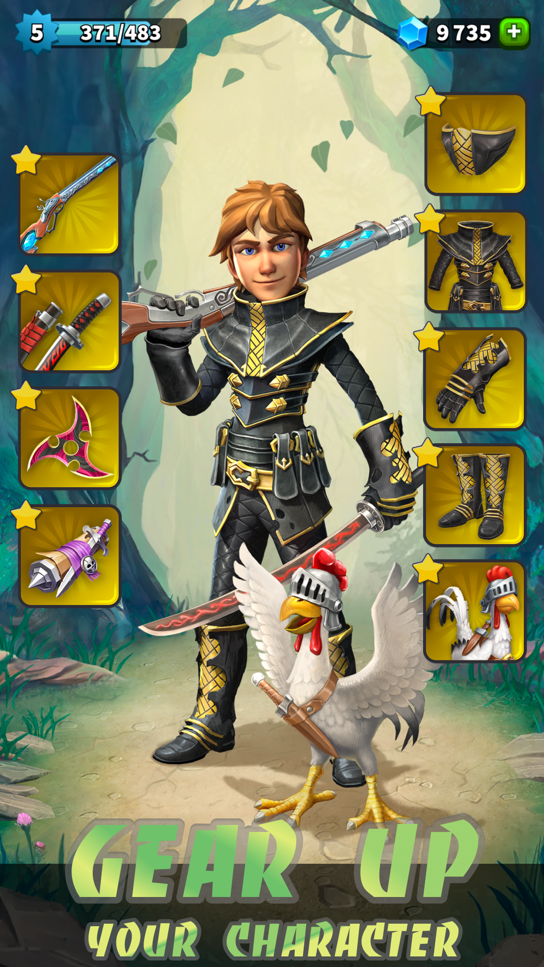 اسکرین شات 1 بازی Heroics Epic Legend of Archero
