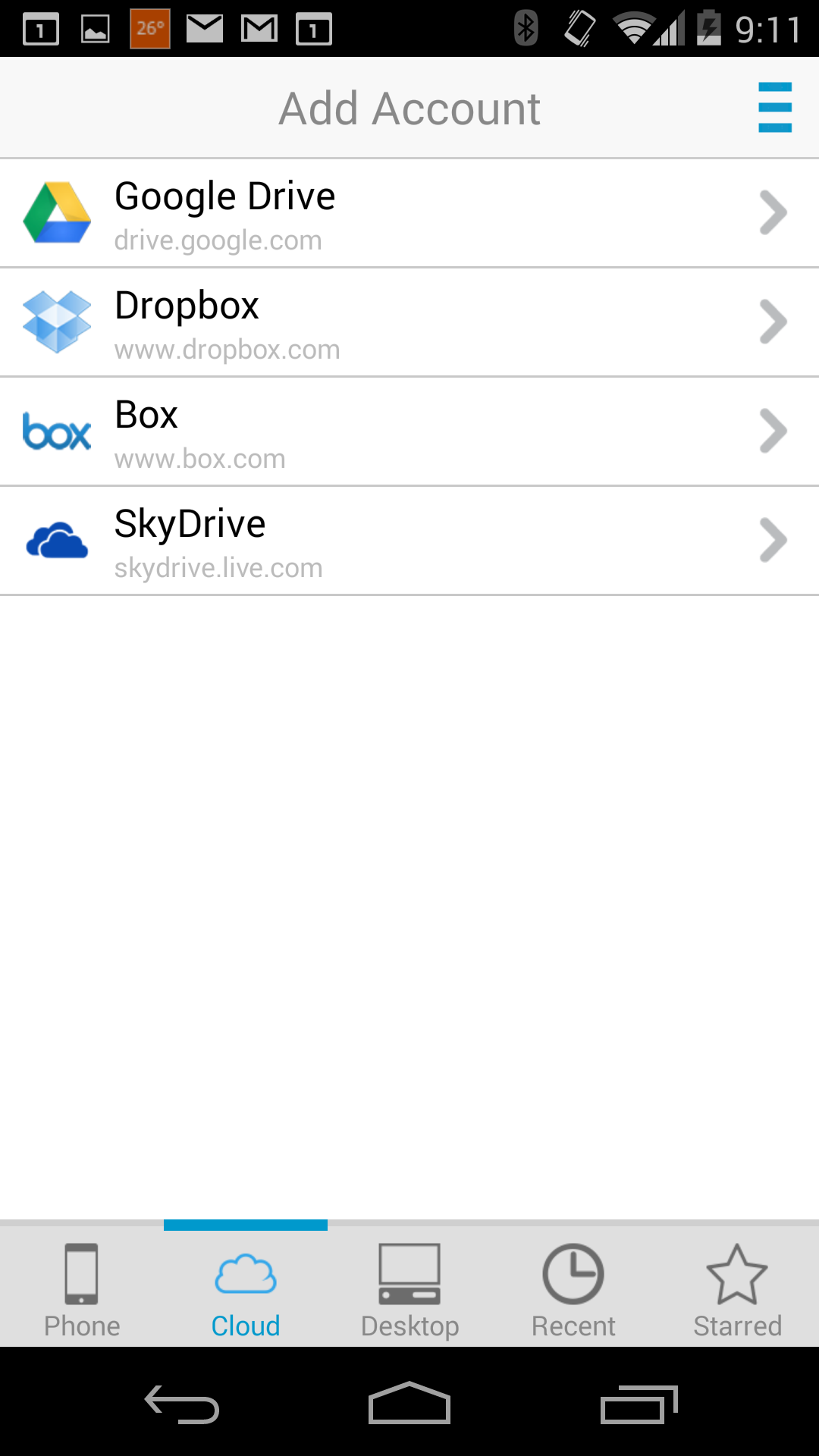 اسکرین شات 2 برنامه Docs To Go™ Office Suite