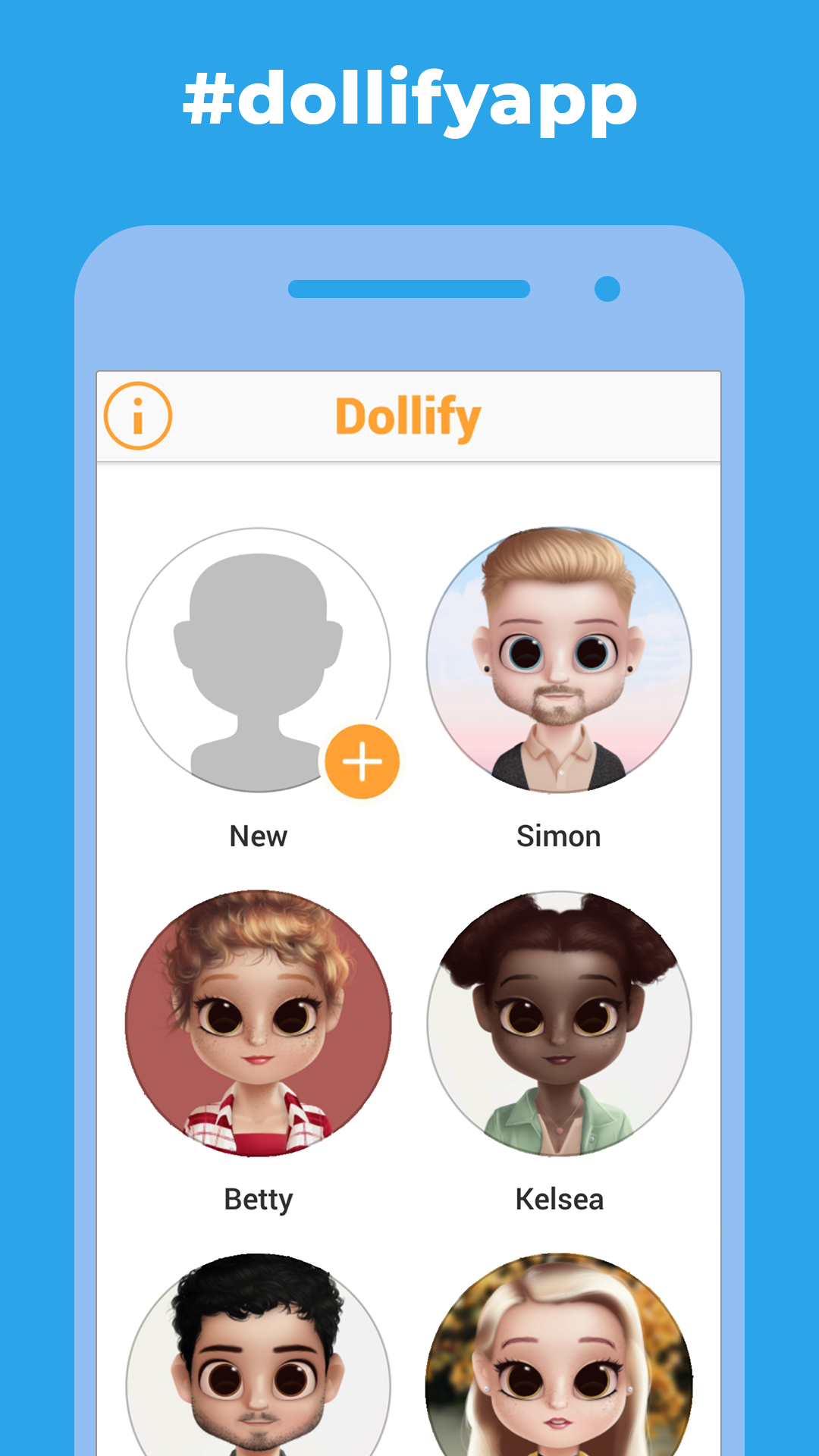 اسکرین شات 5 برنامه دولیفی (dollify)