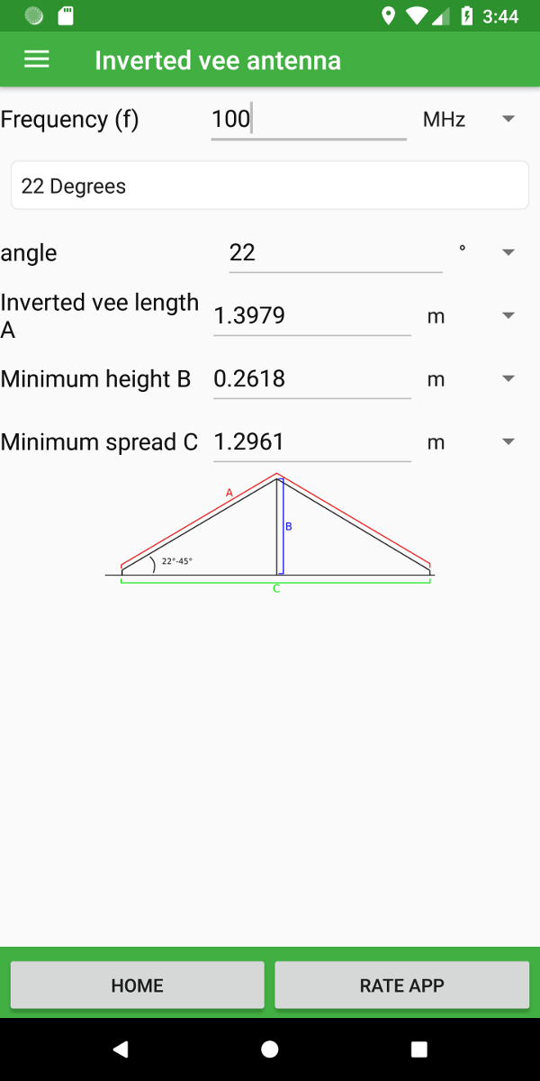 اسکرین شات 6 برنامه Amateur Radio Toolkit