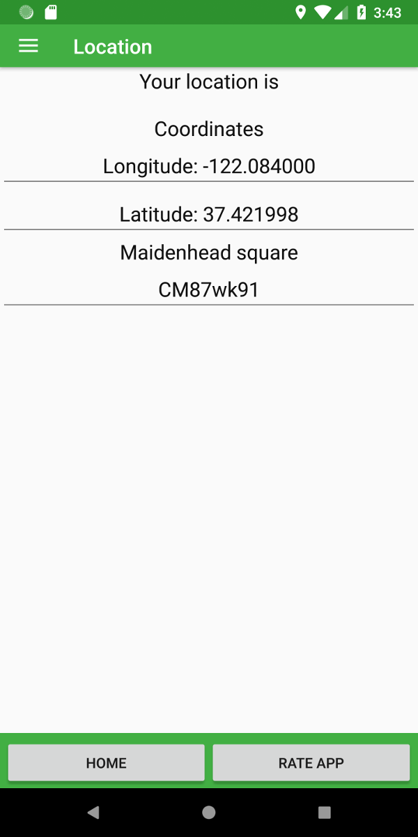 اسکرین شات 7 برنامه Amateur Radio Toolkit