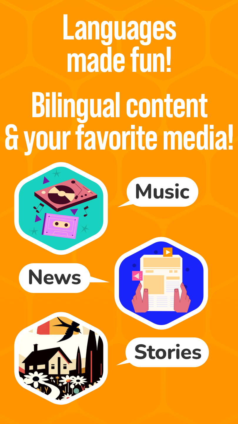 اسکرین شات 2 برنامه Beelinguapp Language Audiobook