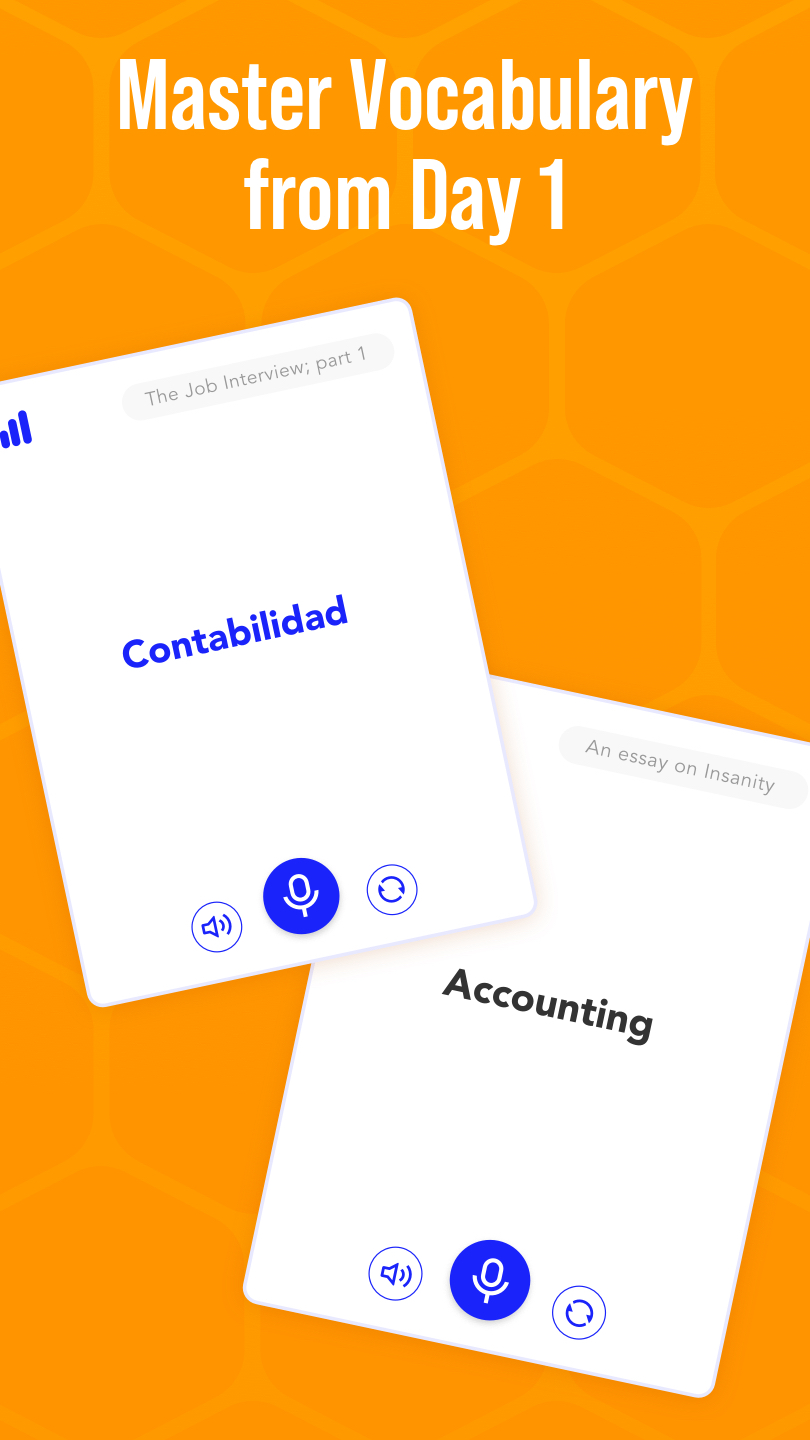 اسکرین شات 7 برنامه Beelinguapp Language Learning
