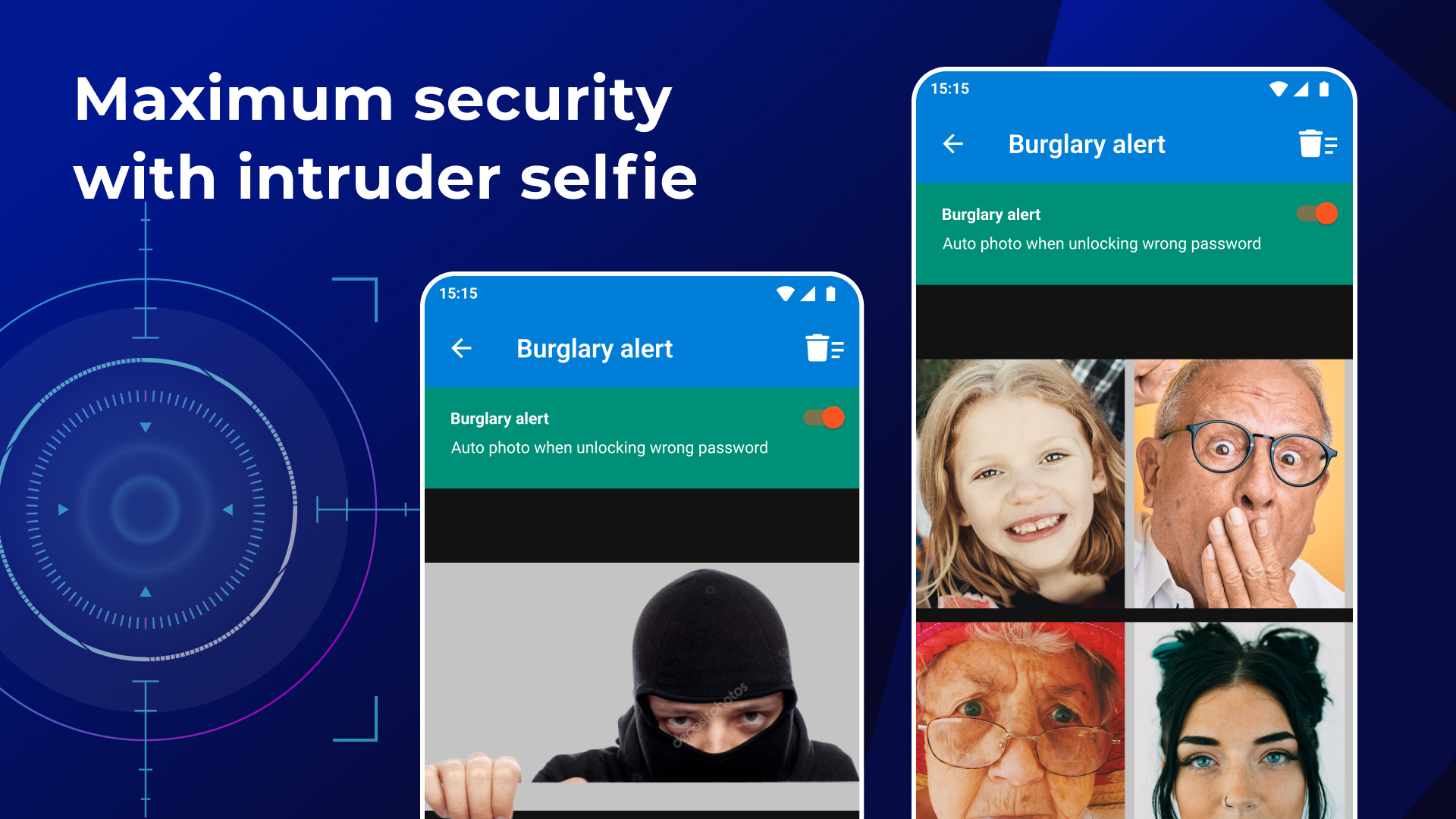 اسکرین شات 5 برنامه Fingerprint AppLock: Lock Apps