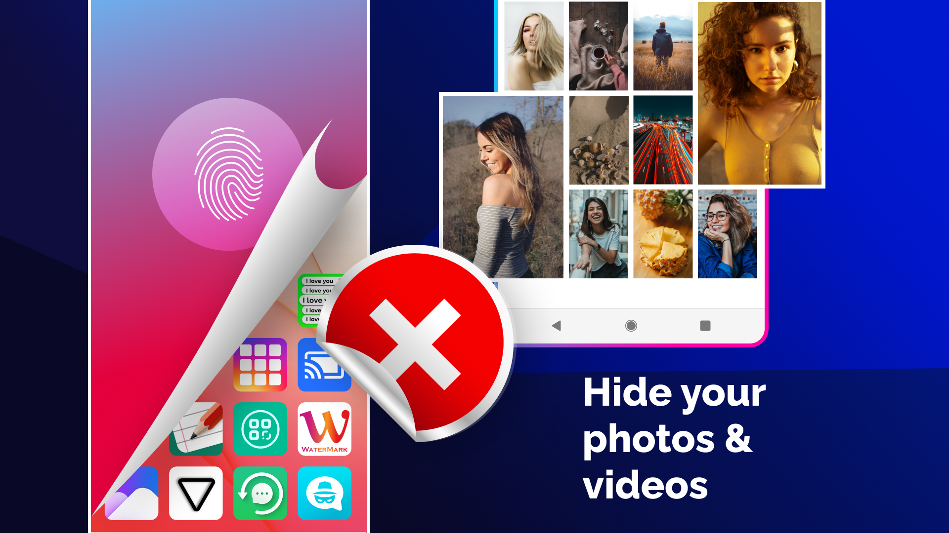 اسکرین شات 6 برنامه Fingerprint AppLock: Lock Apps