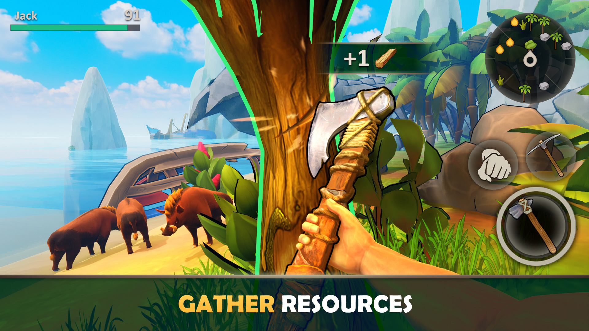 اسکرین شات 4 بازی Survival Island: EVO 2