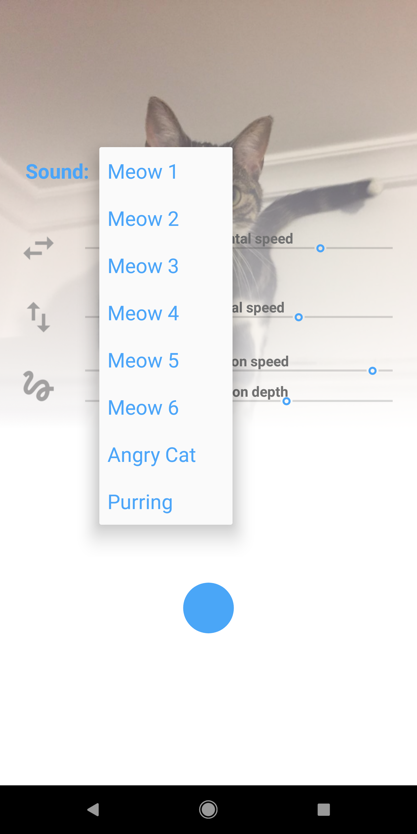 اسکرین شات 3 برنامه Cat Meow