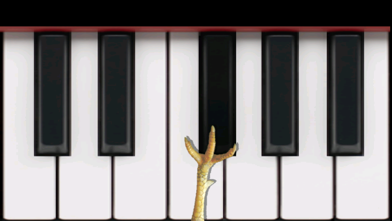 اسکرین شات 2 برنامه Chicken Piano