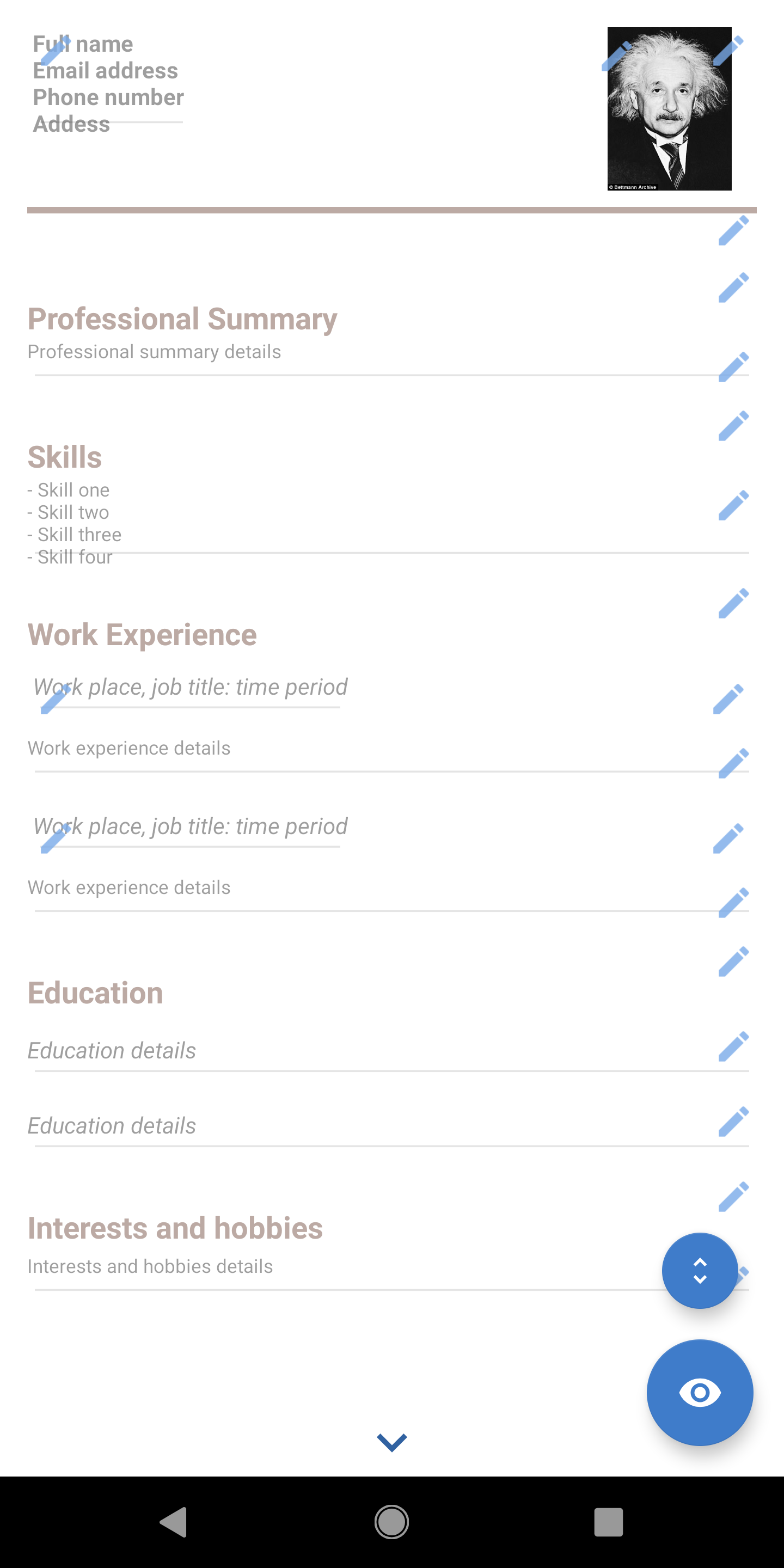 اسکرین شات 2 برنامه PDF Form Creator