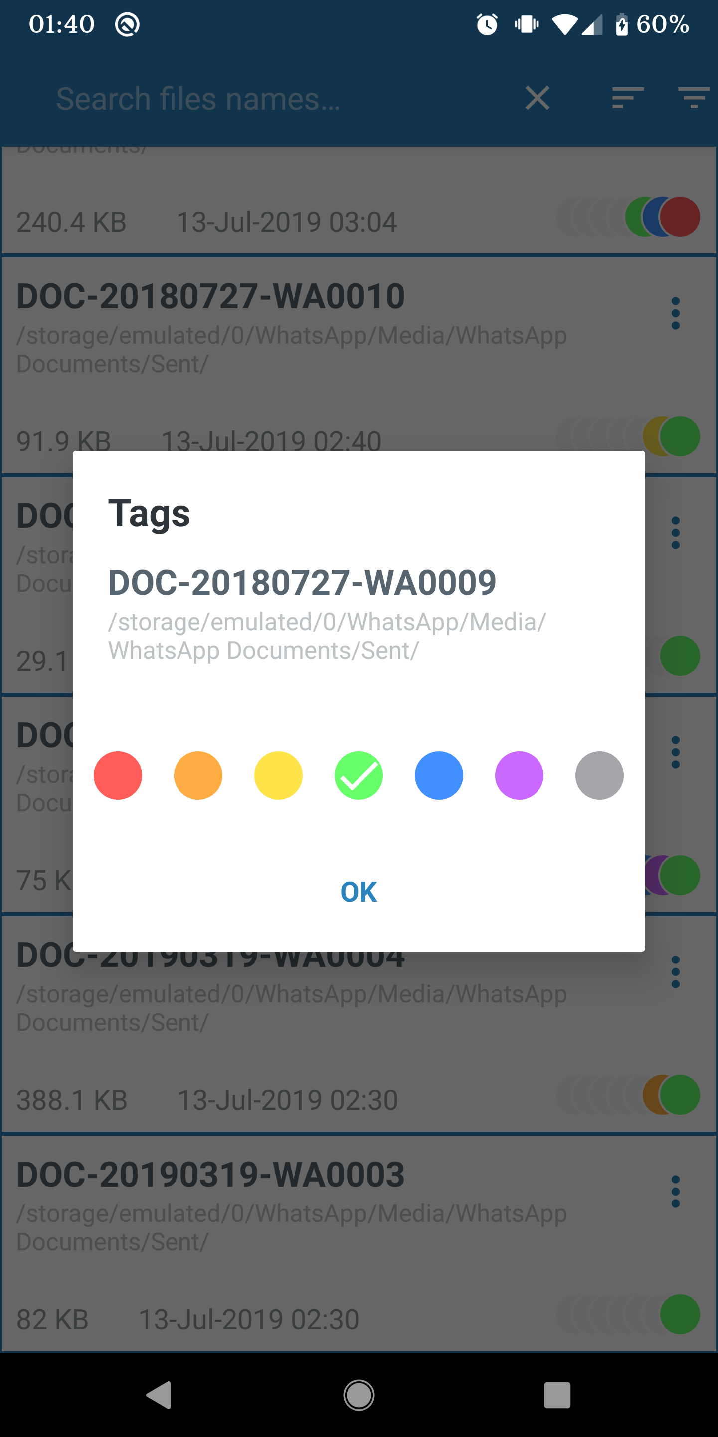 اسکرین شات 5 برنامه PDF Manager