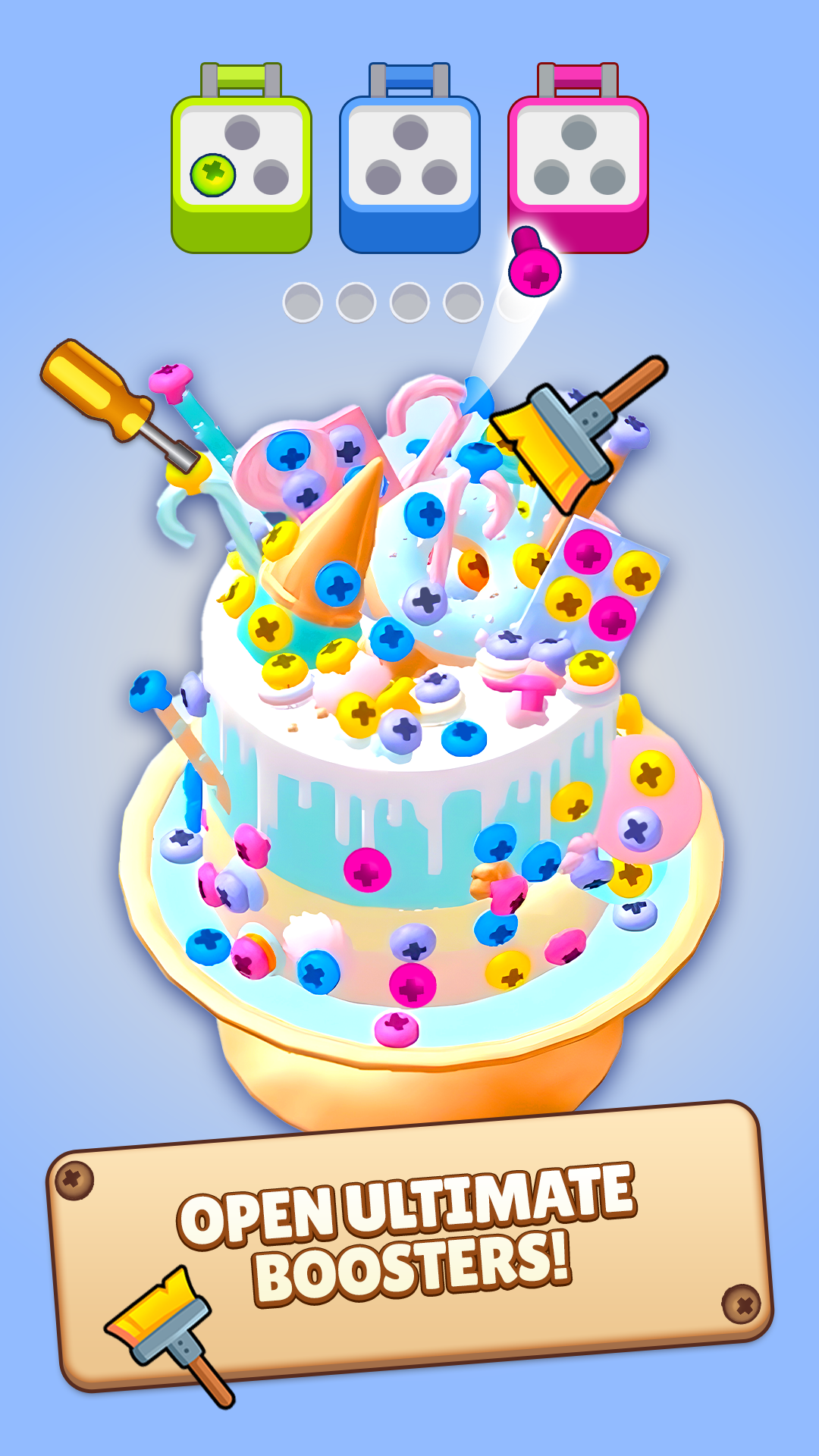 اسکرین شات 1 بازی Screw Guru