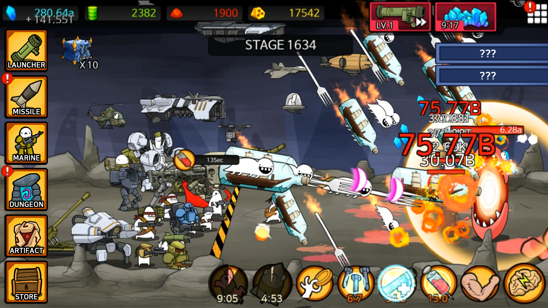 اسکرین شات 7 بازی Missile Dude RPG : idle hero